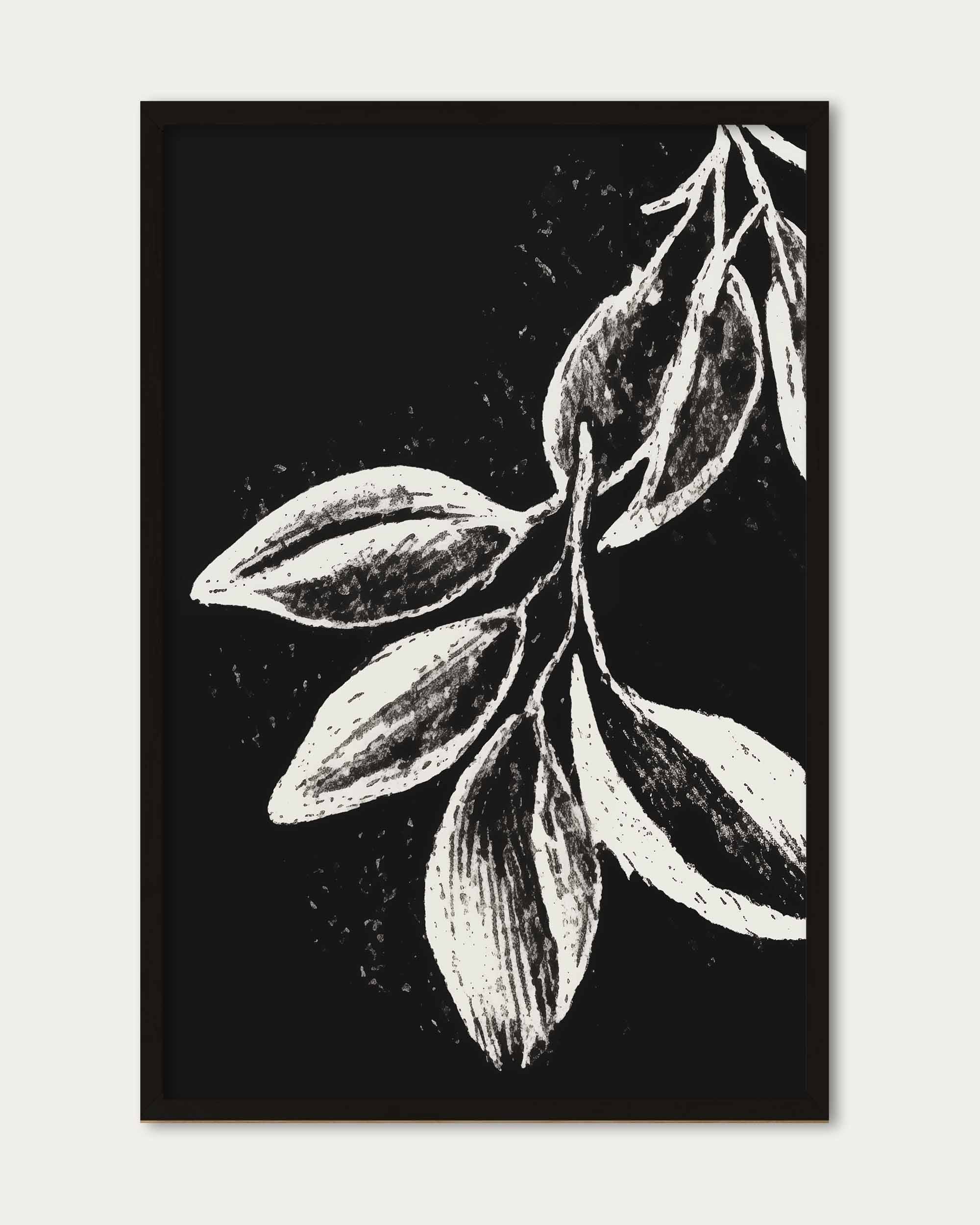 Charcoal Sketch Art Print