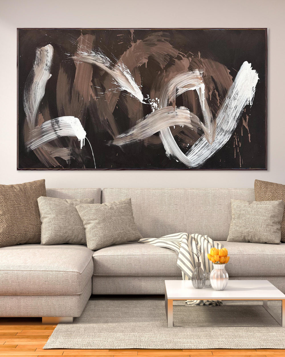 Speaking In Riddles II | Original Painting | 170x90cm