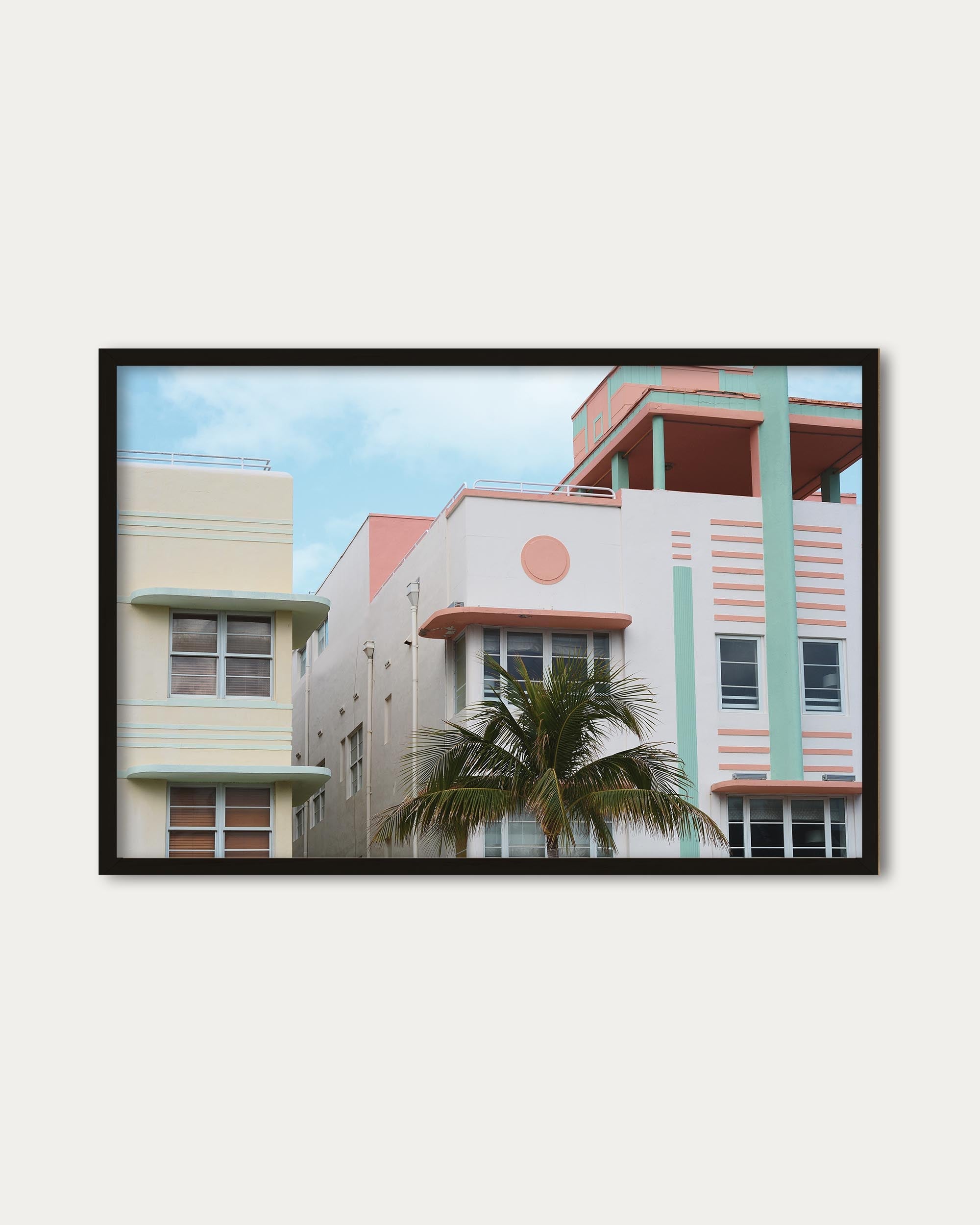 Art Deco Miami Poster