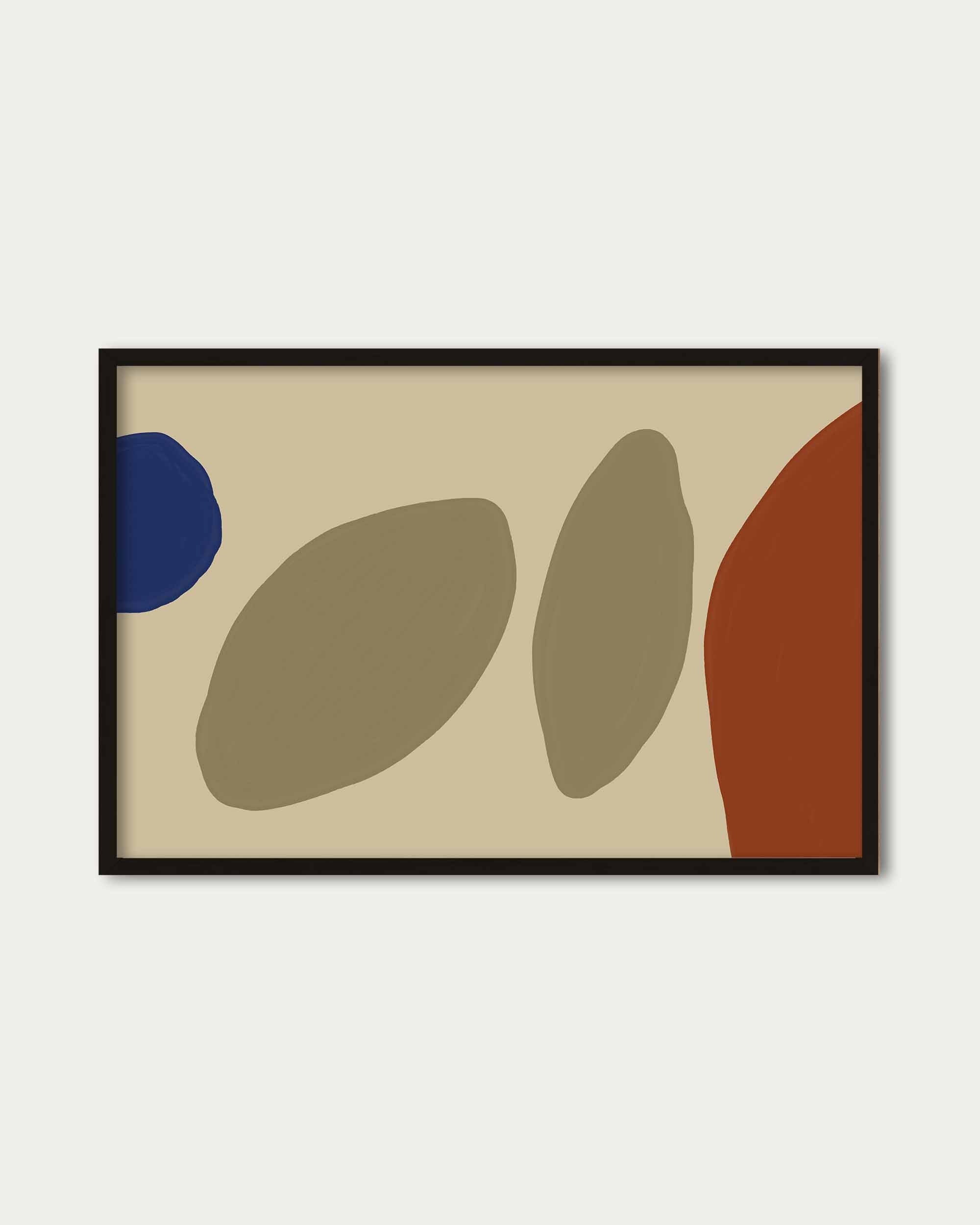 Organic Shapes V Art Print