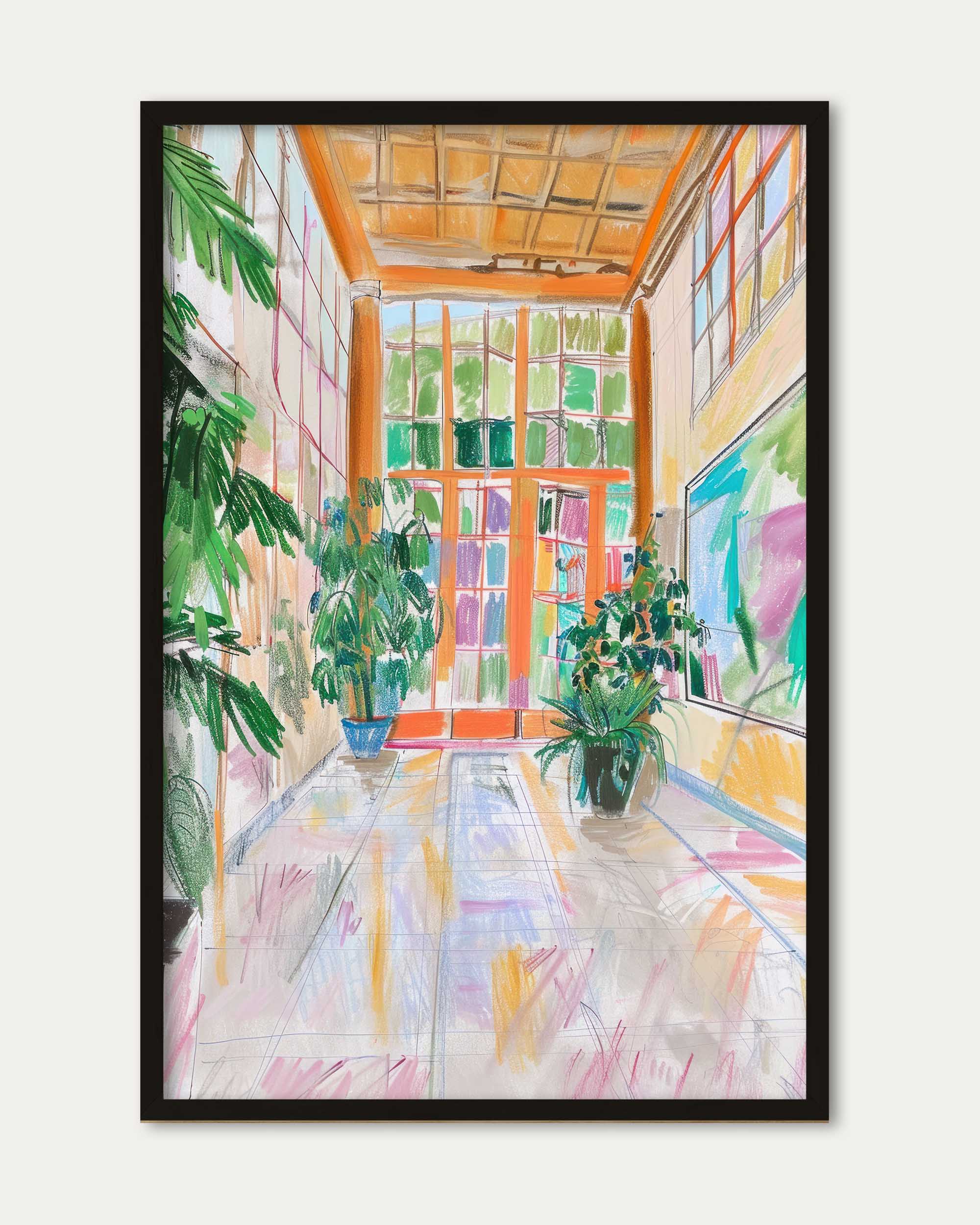 Garden Room Study Wall Art