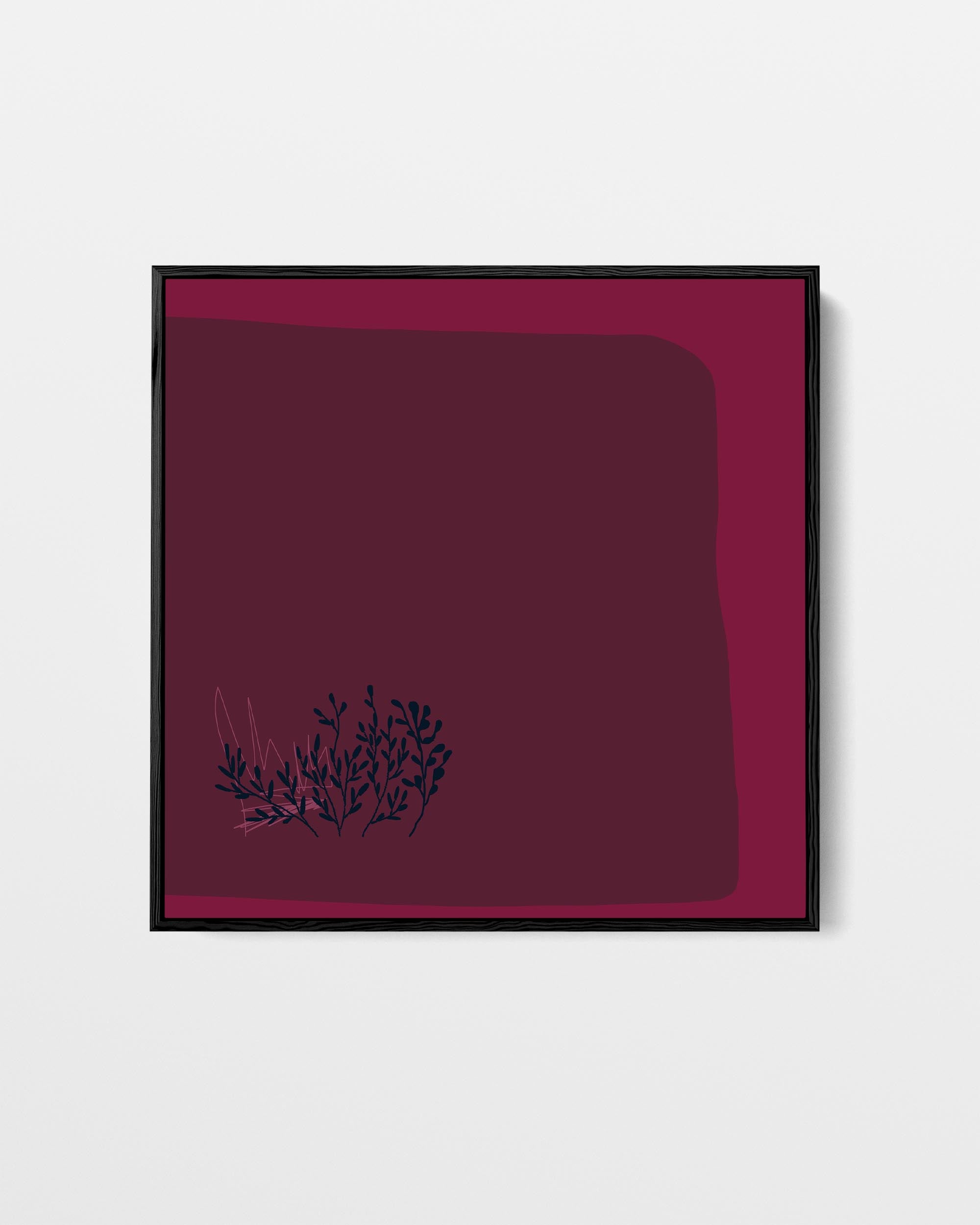 Viva Magenta III Canvas Art