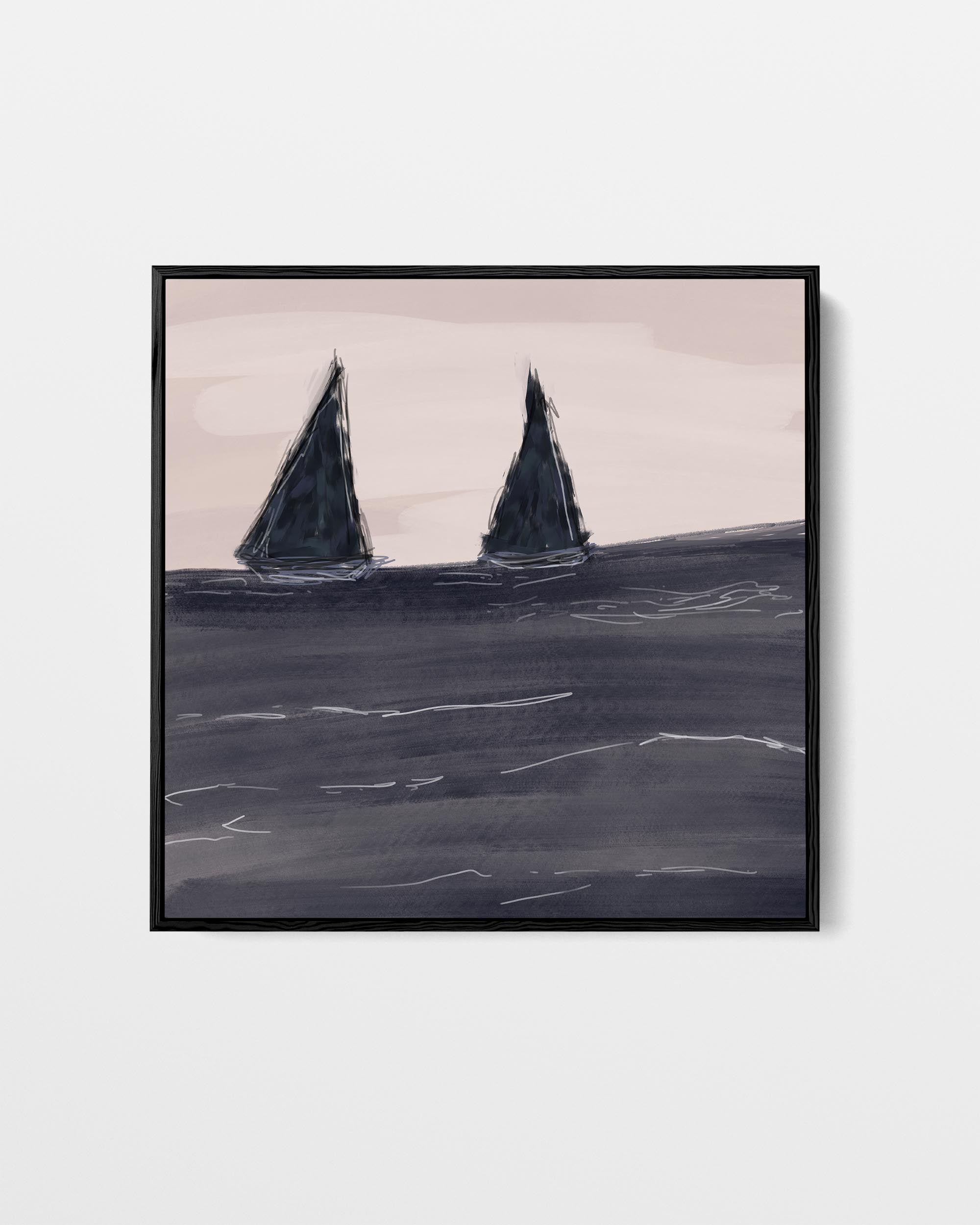 Coasting Canvas Art