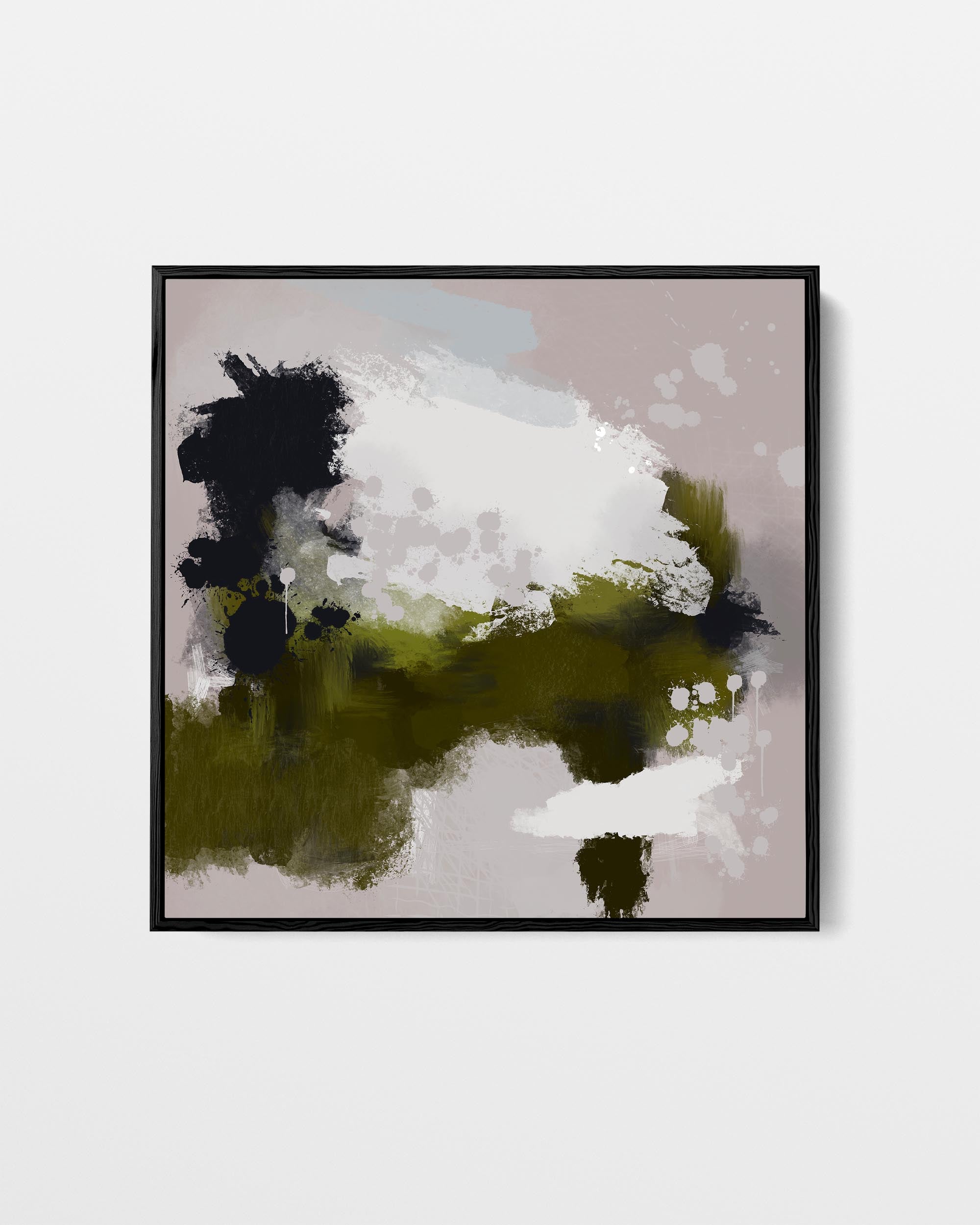 Wimbledon Park Abstract Canvas Art