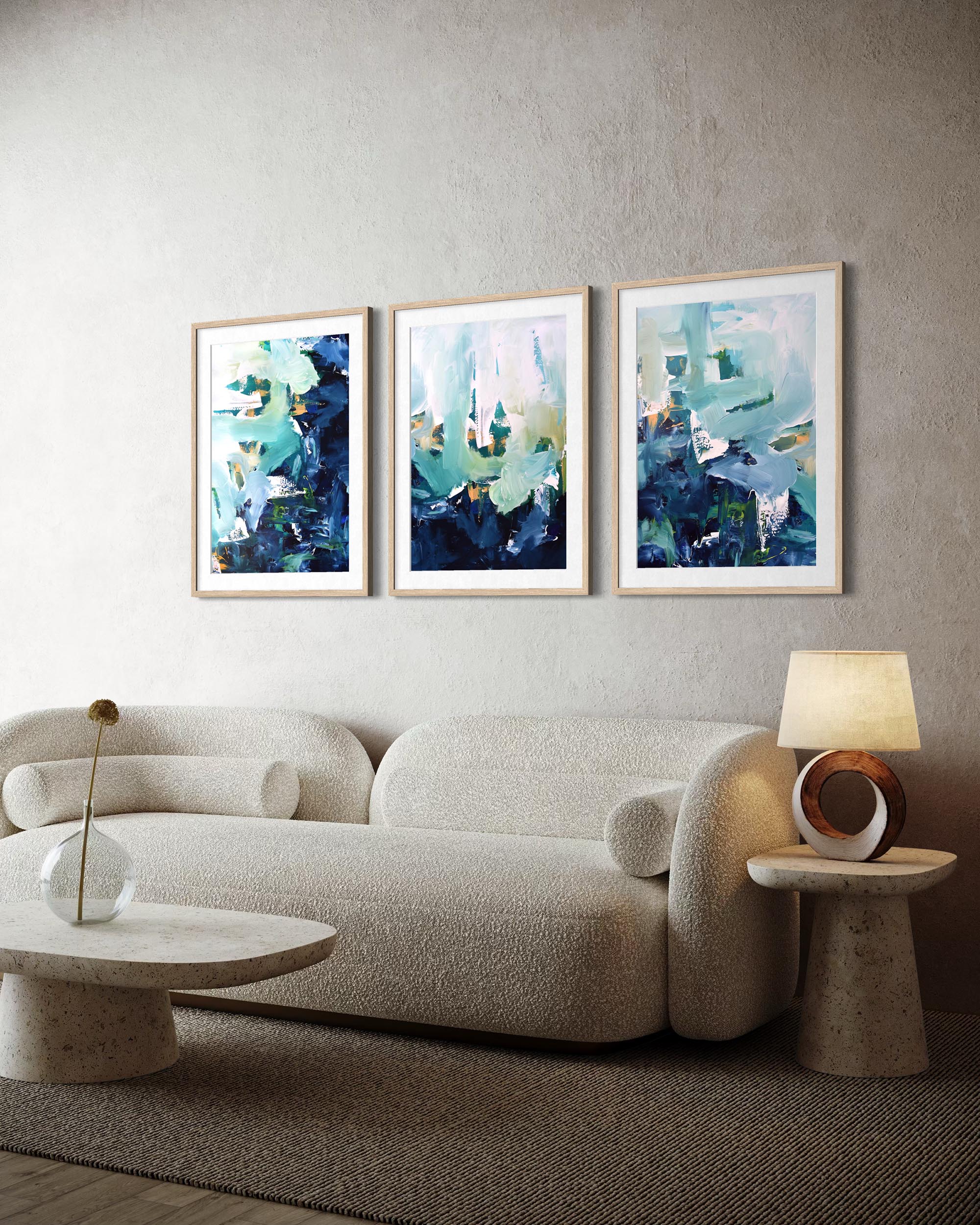 Abstract Landscape - Print Set Of 3