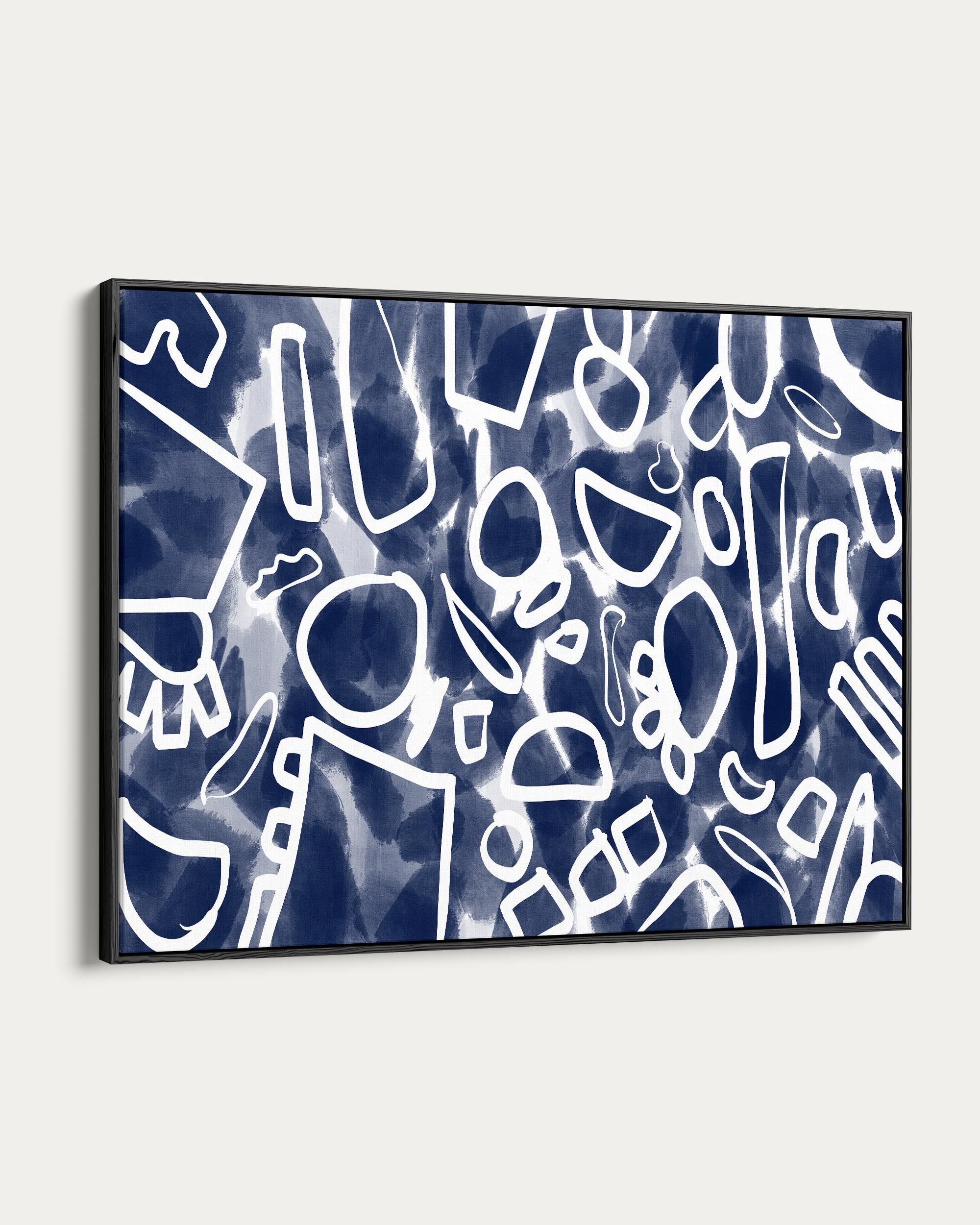Blueprint II Canvas Art