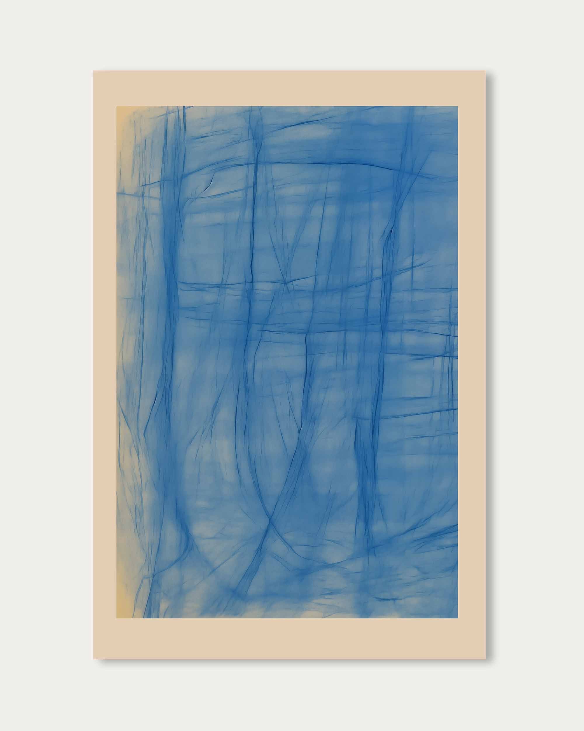 Blue Serenity Art Print