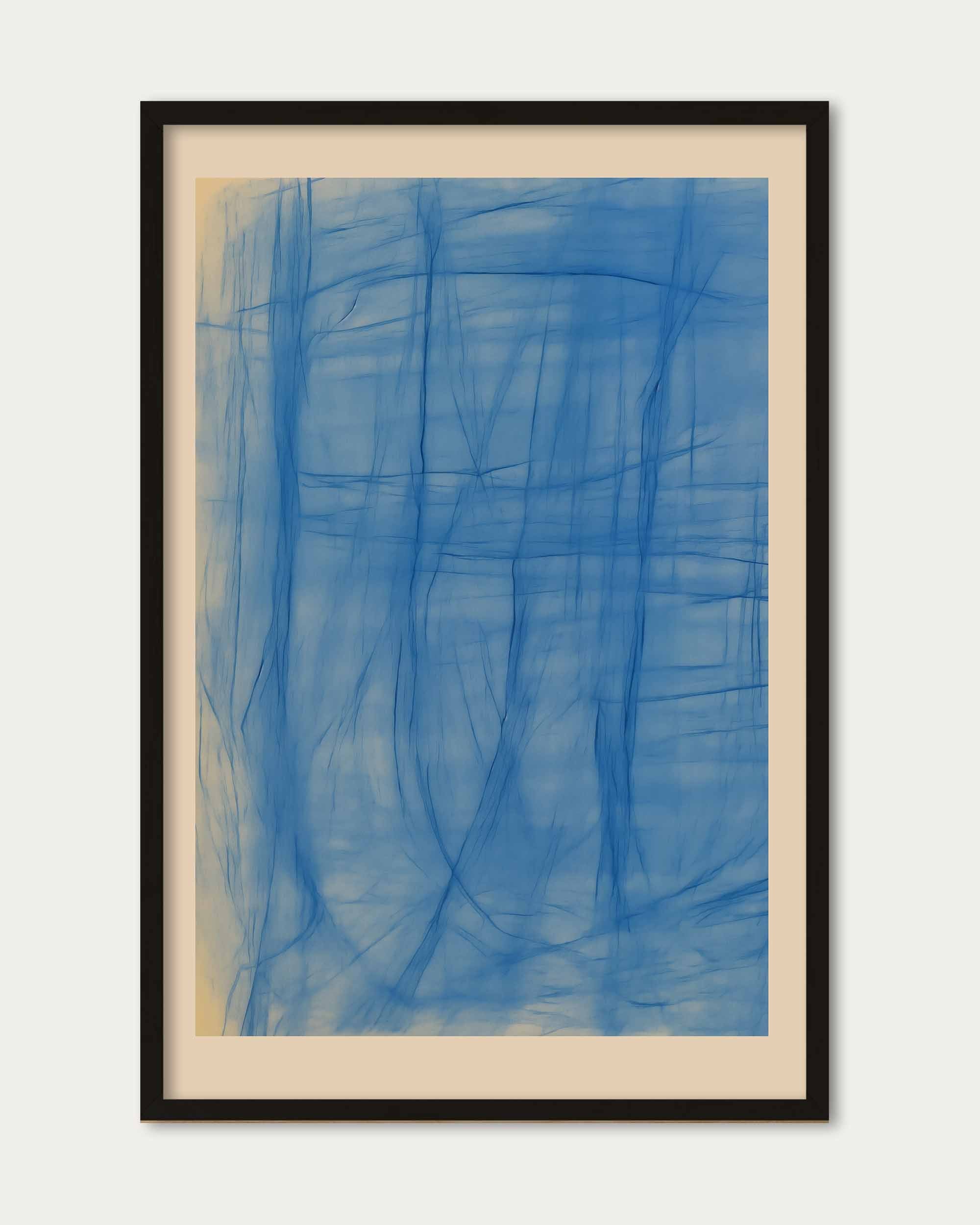 Blue Serenity Art Print