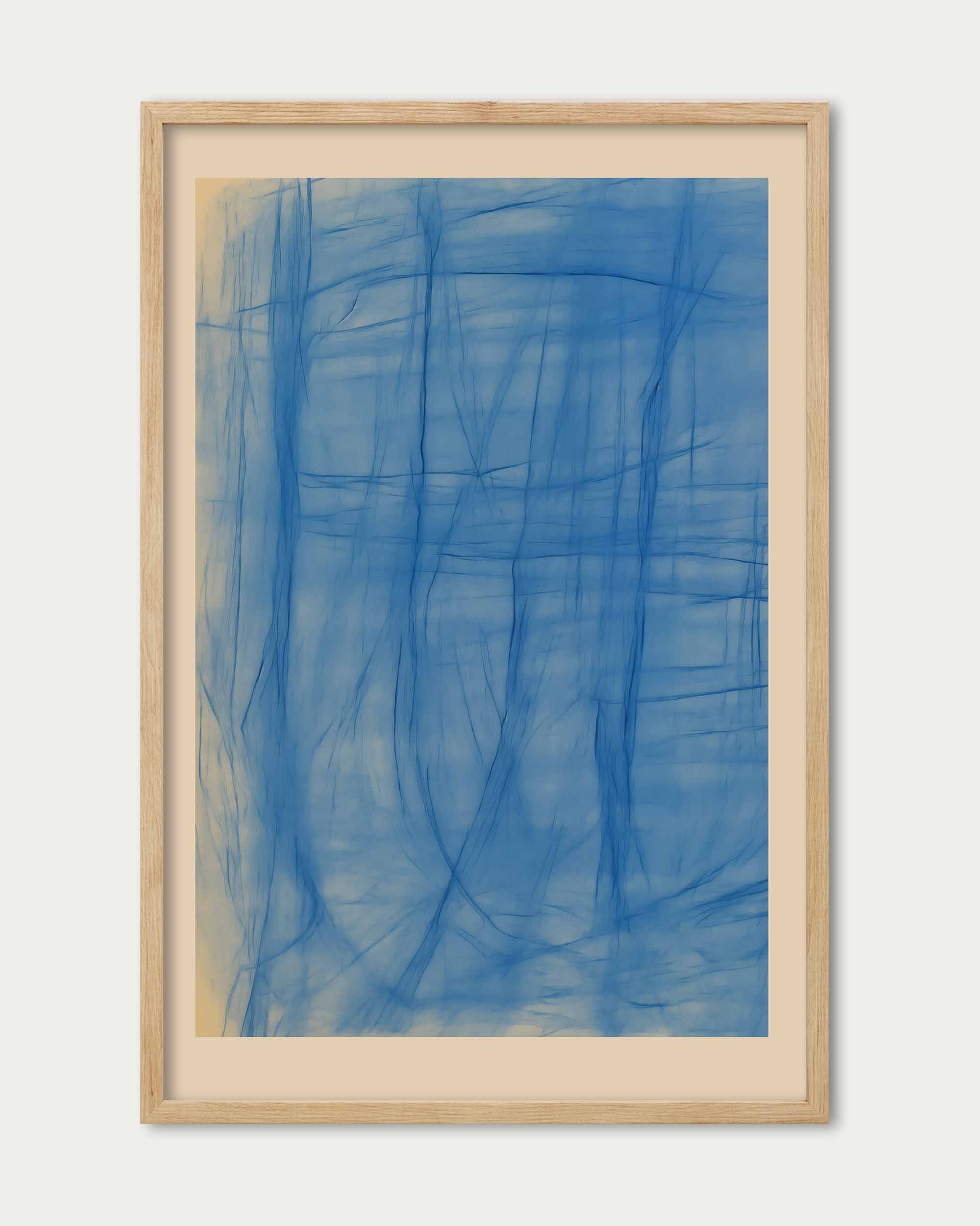 Blue Serenity Art Print