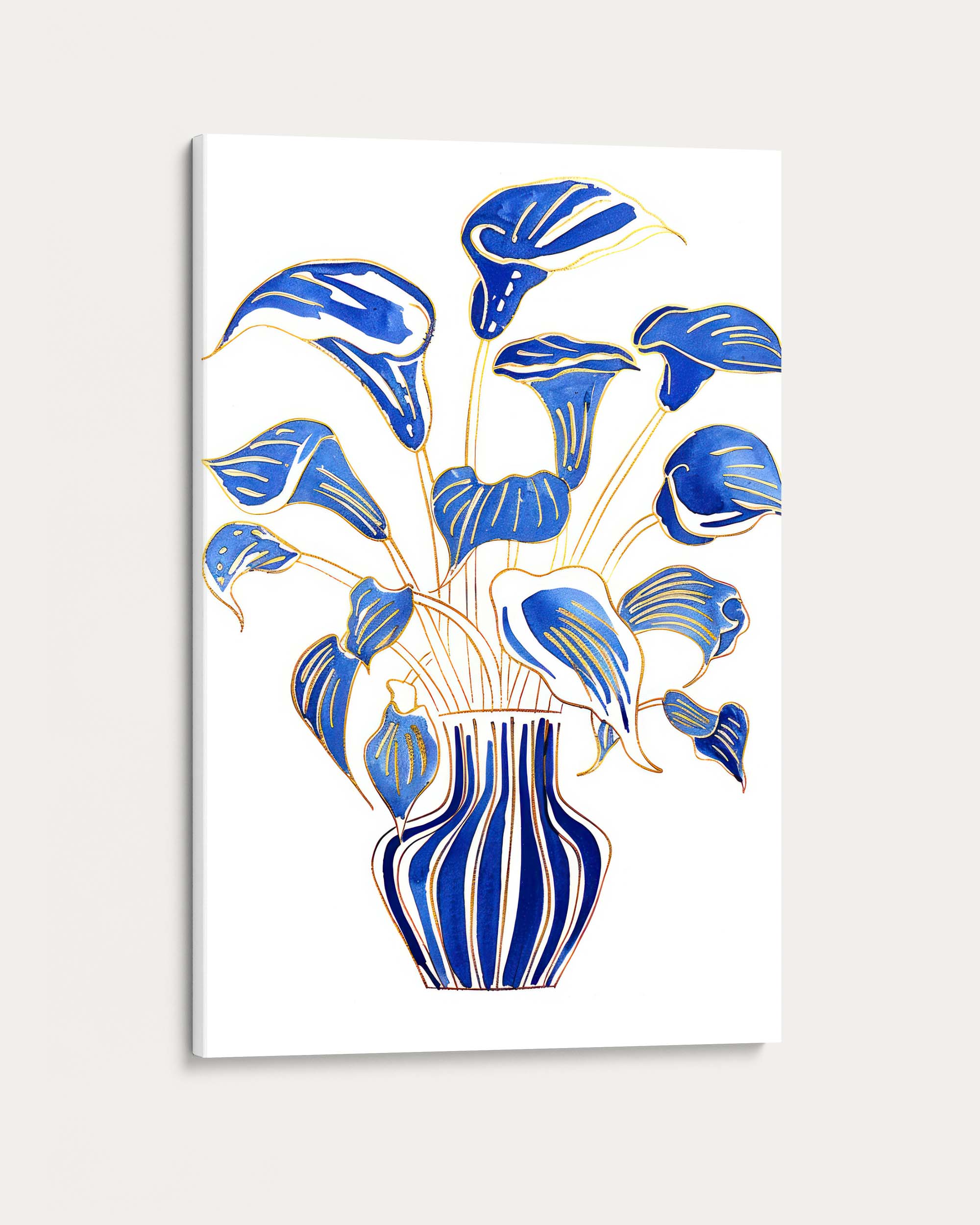 Lily Blue Art Print