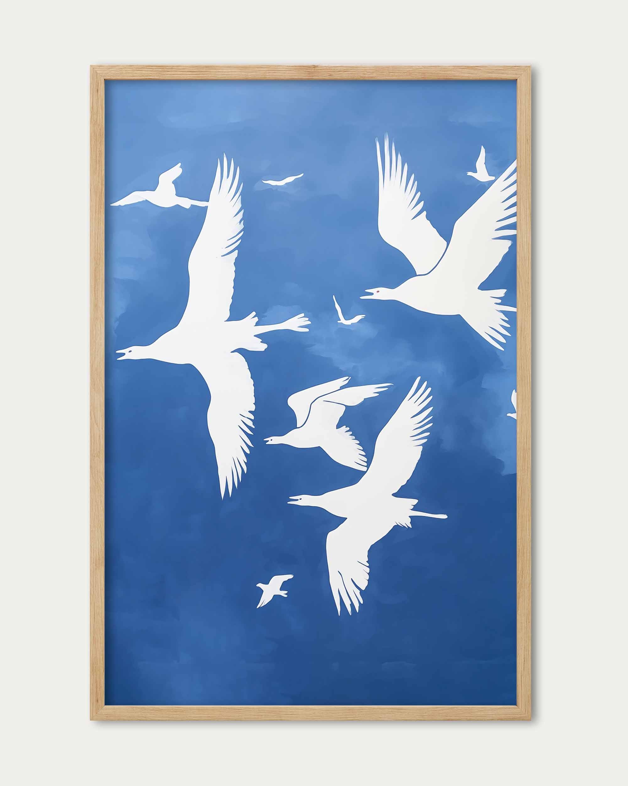 The Flock Art Print