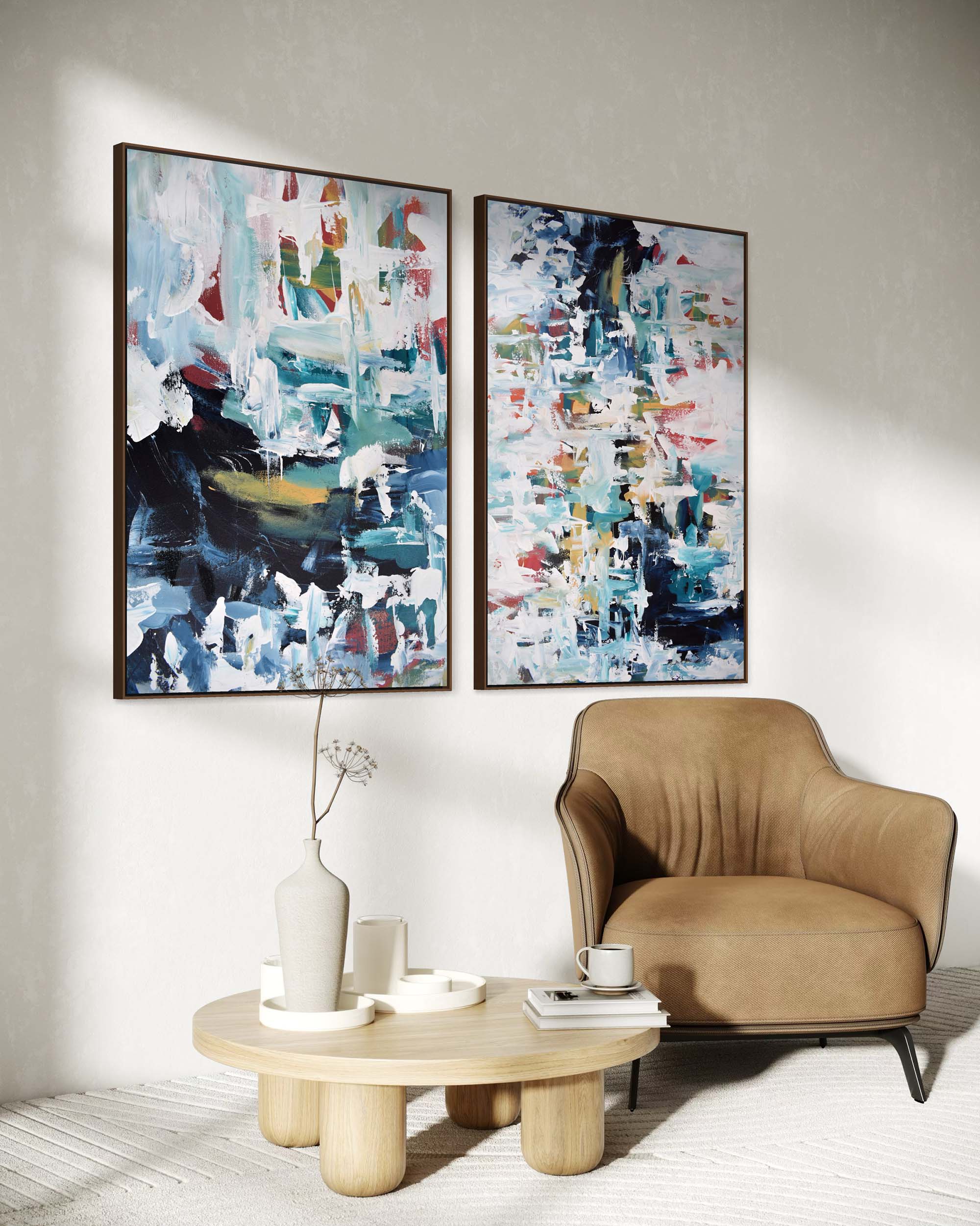 Dunes Canvas Set Of 2