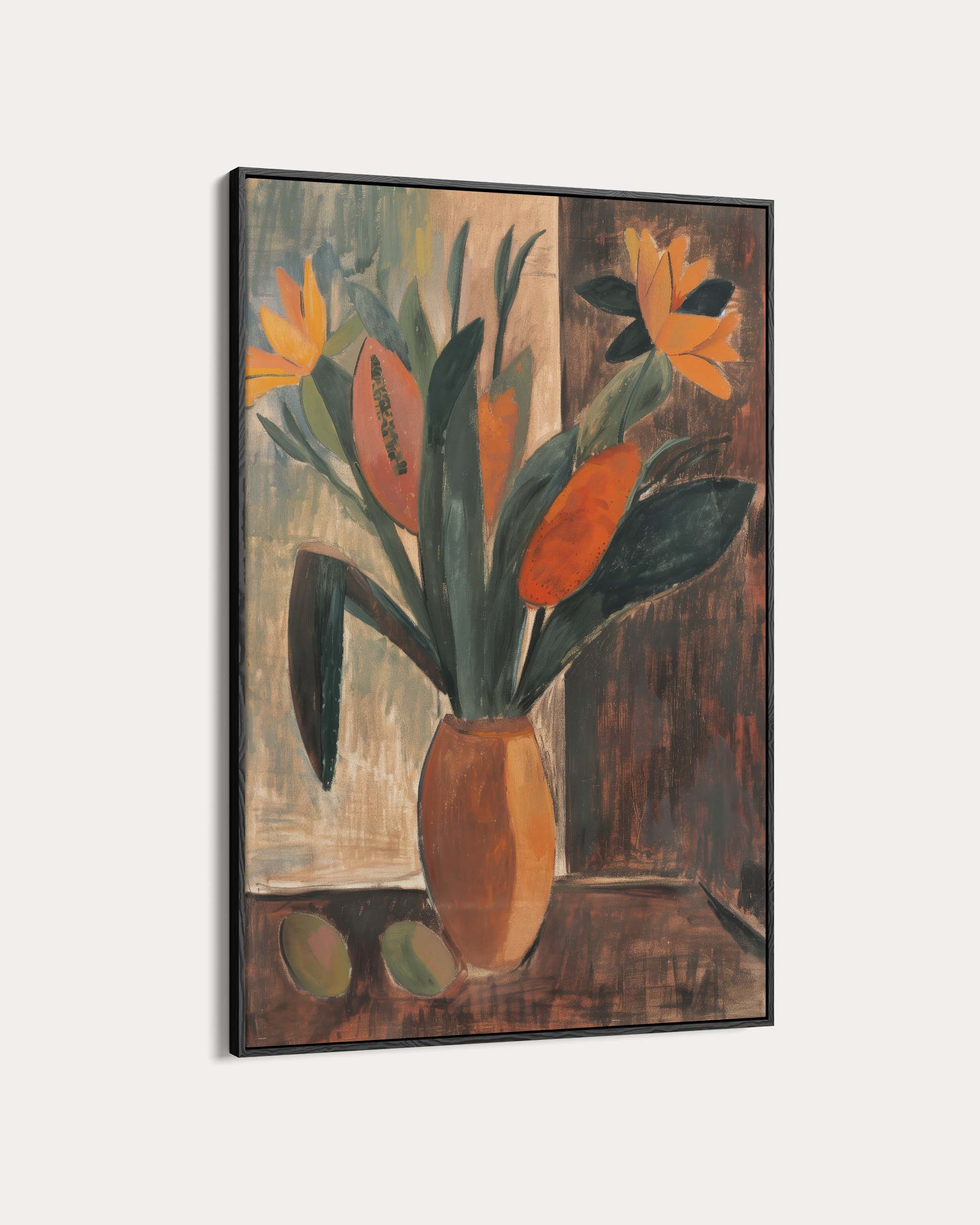 Flowers In Vase Wall Art Print