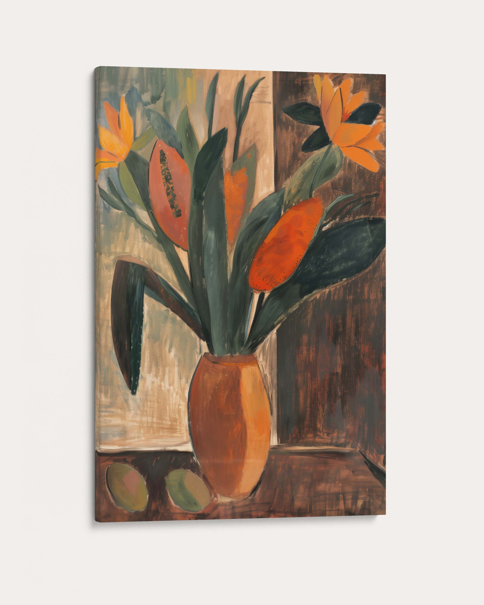 Flowers In Vase Wall Art Print
