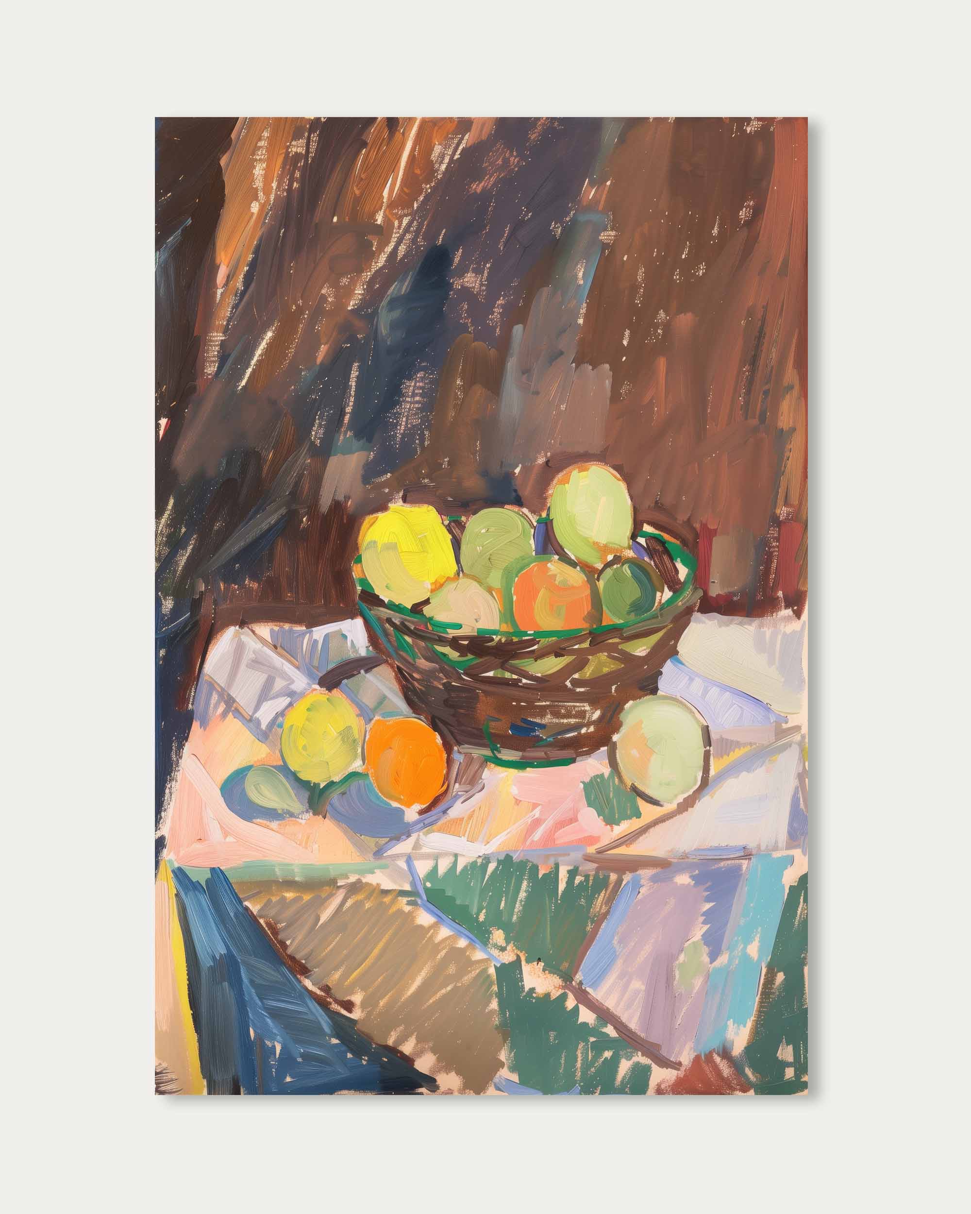 Fruit Basket Wall Art Print