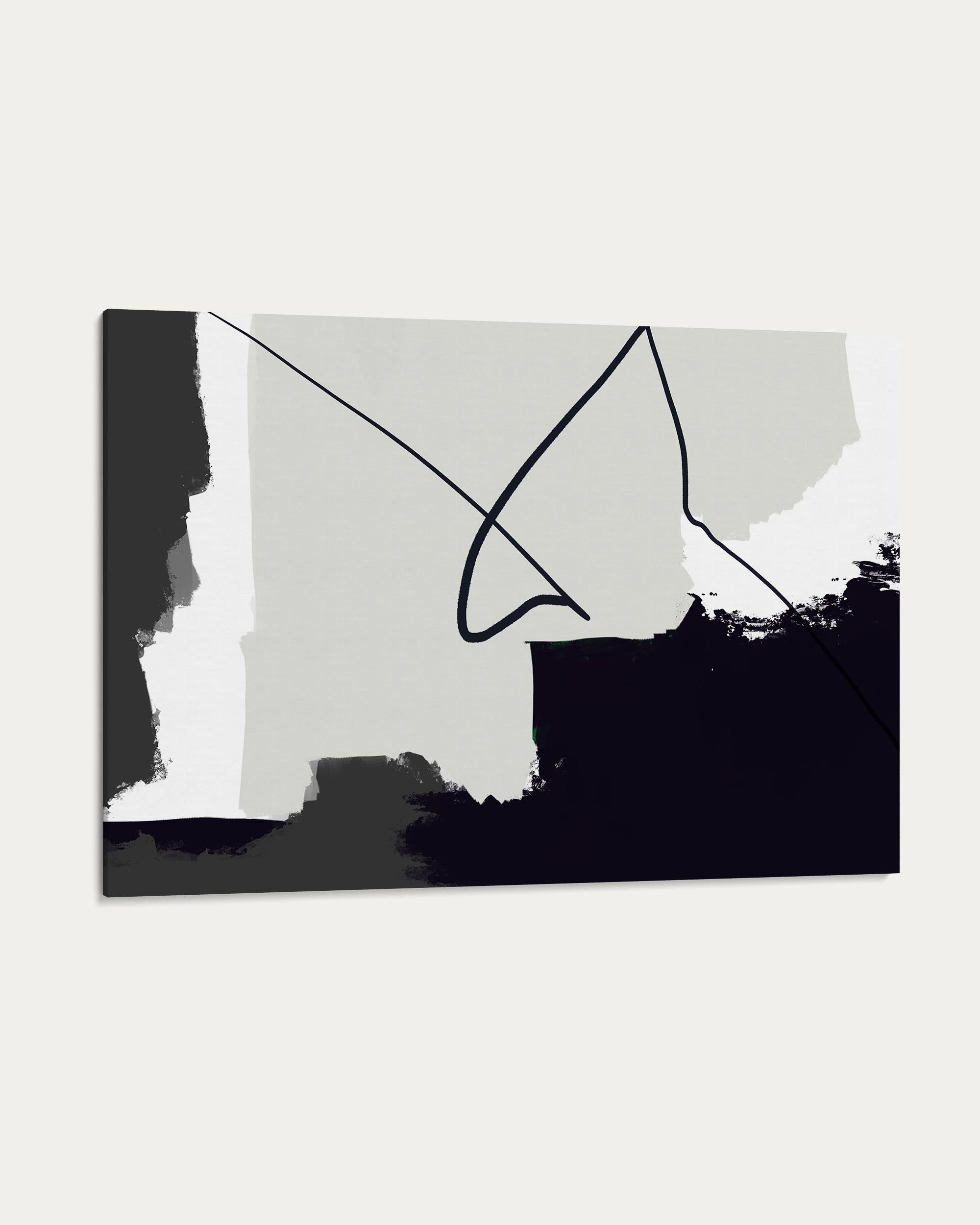 Brushed Grey Palette Canvas Art