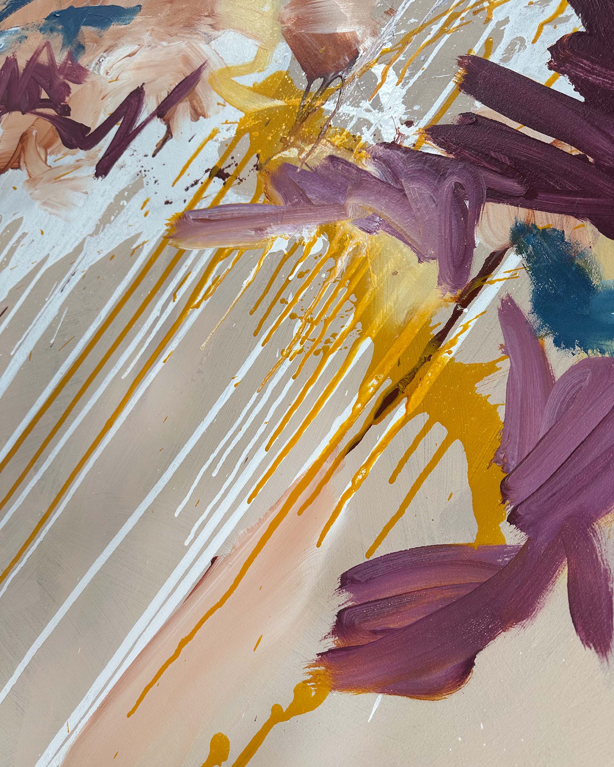 A Guide Through The Unknown | Original Painting | 150x150cm