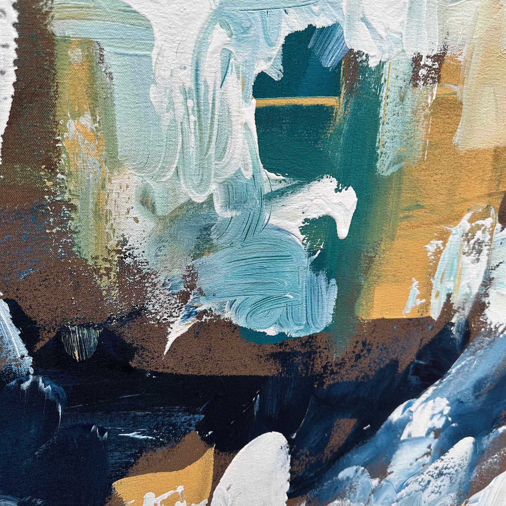 The Edge Of Water | Original Painting | 150x76cm