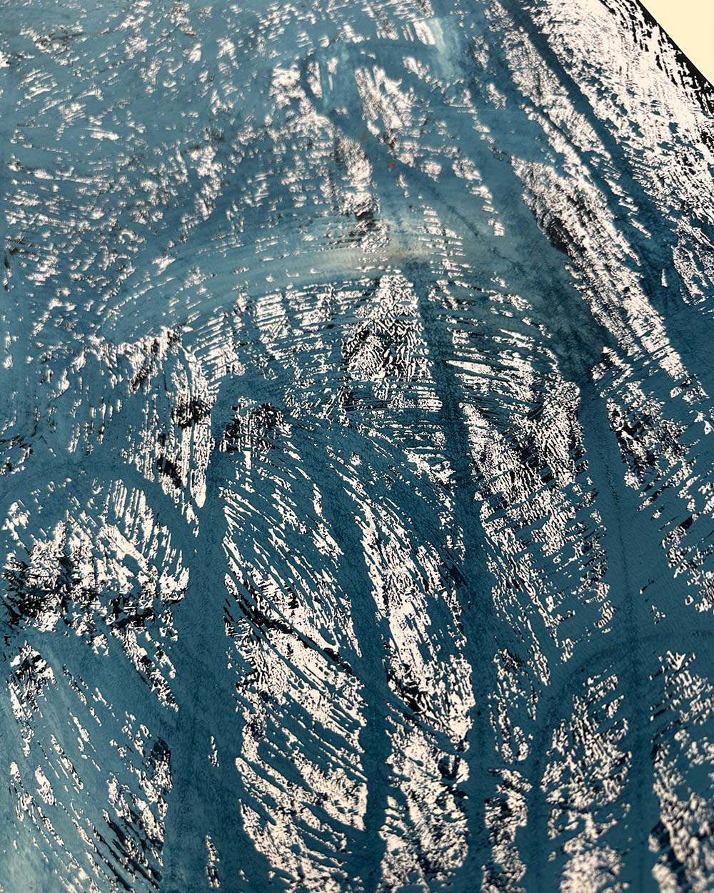 Ocean Of Thoughts | Framed Original Painting