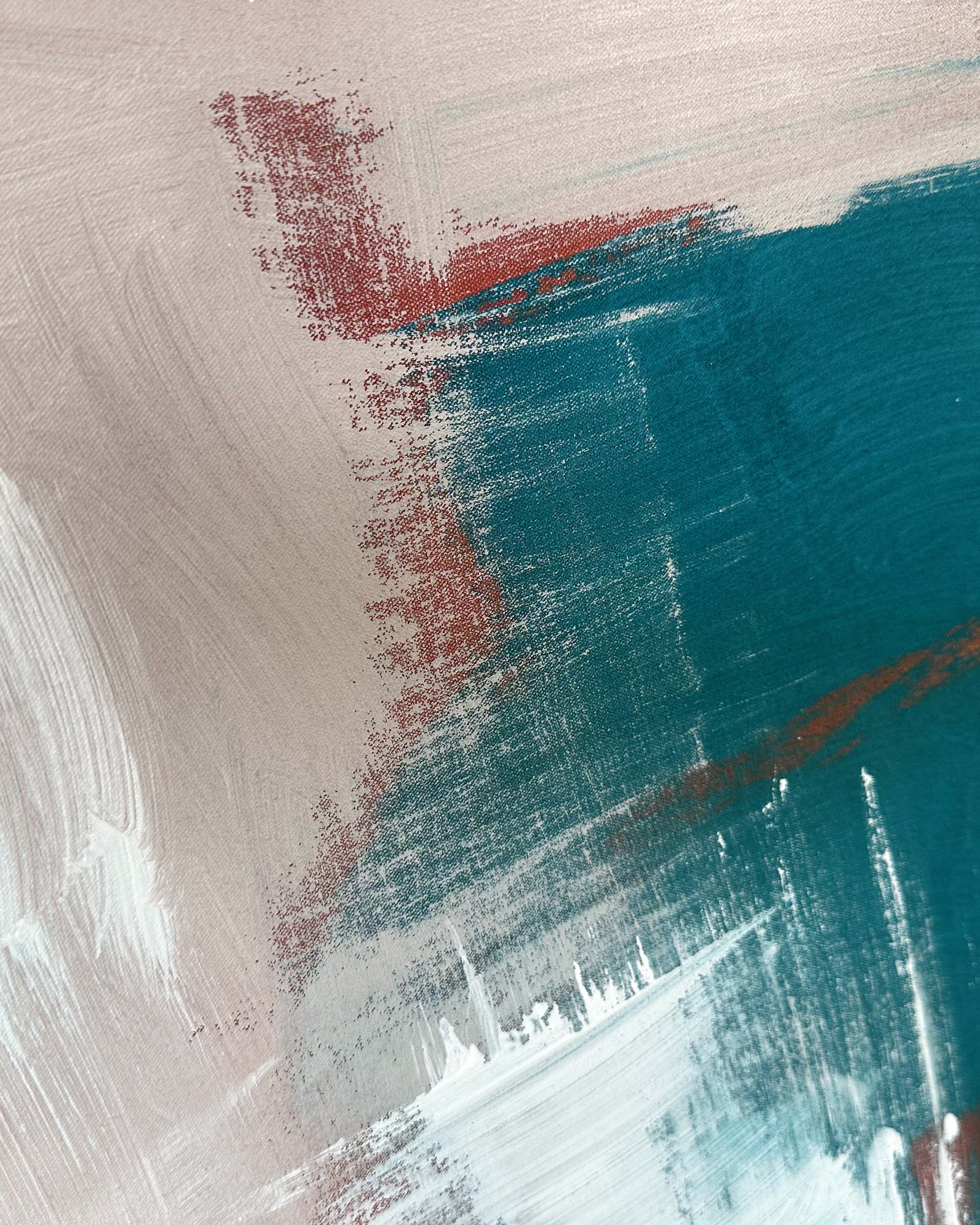 Fading Time II | Original Painting | 100x100cm