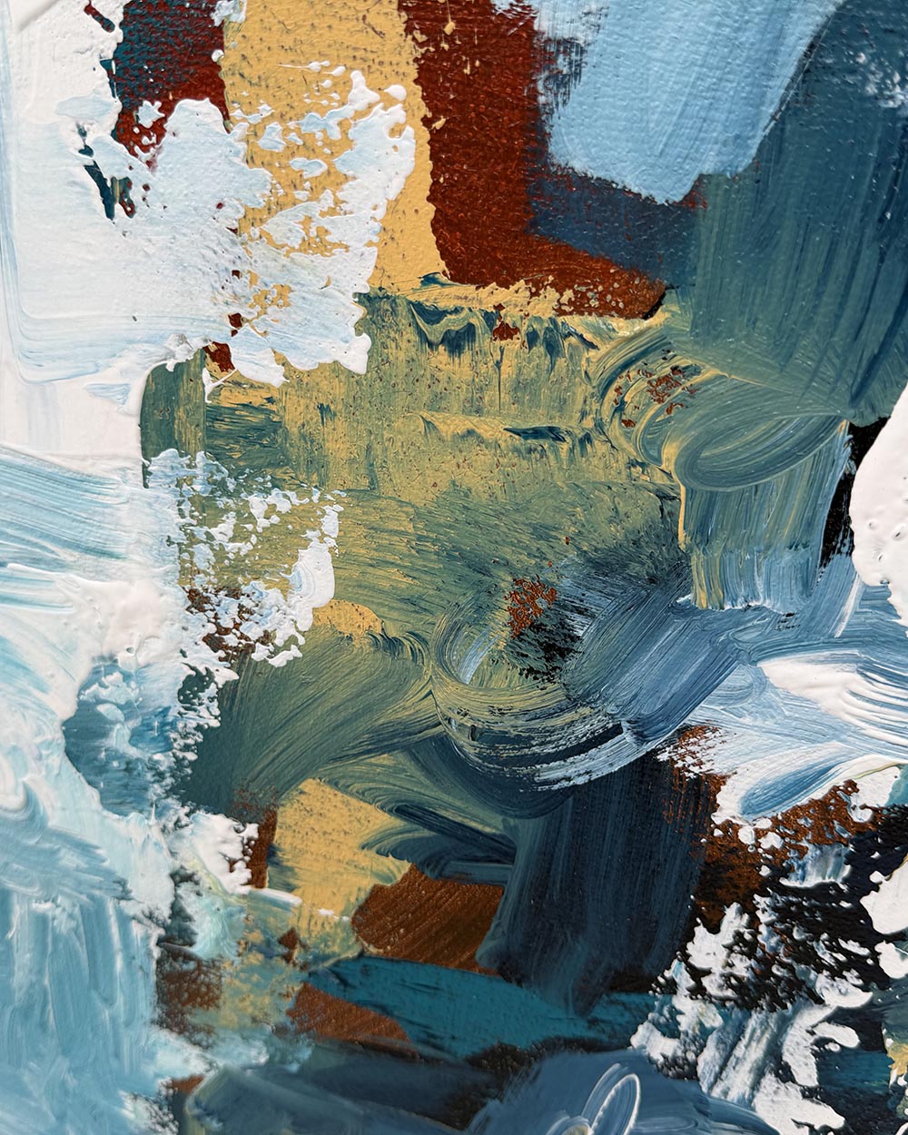 Silent Storm | Original Painting | 150x76cm