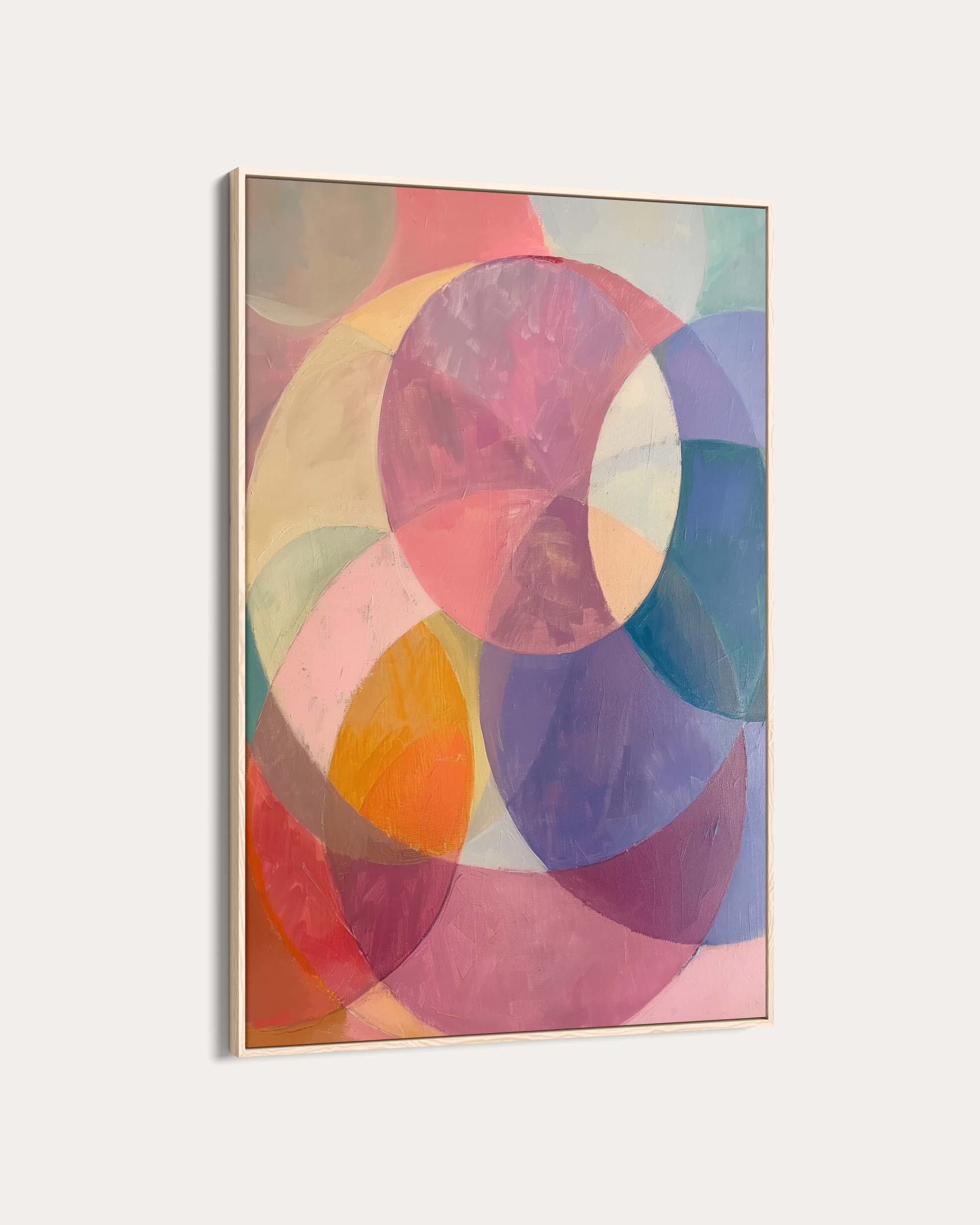 Colourful Circles Wall Art
