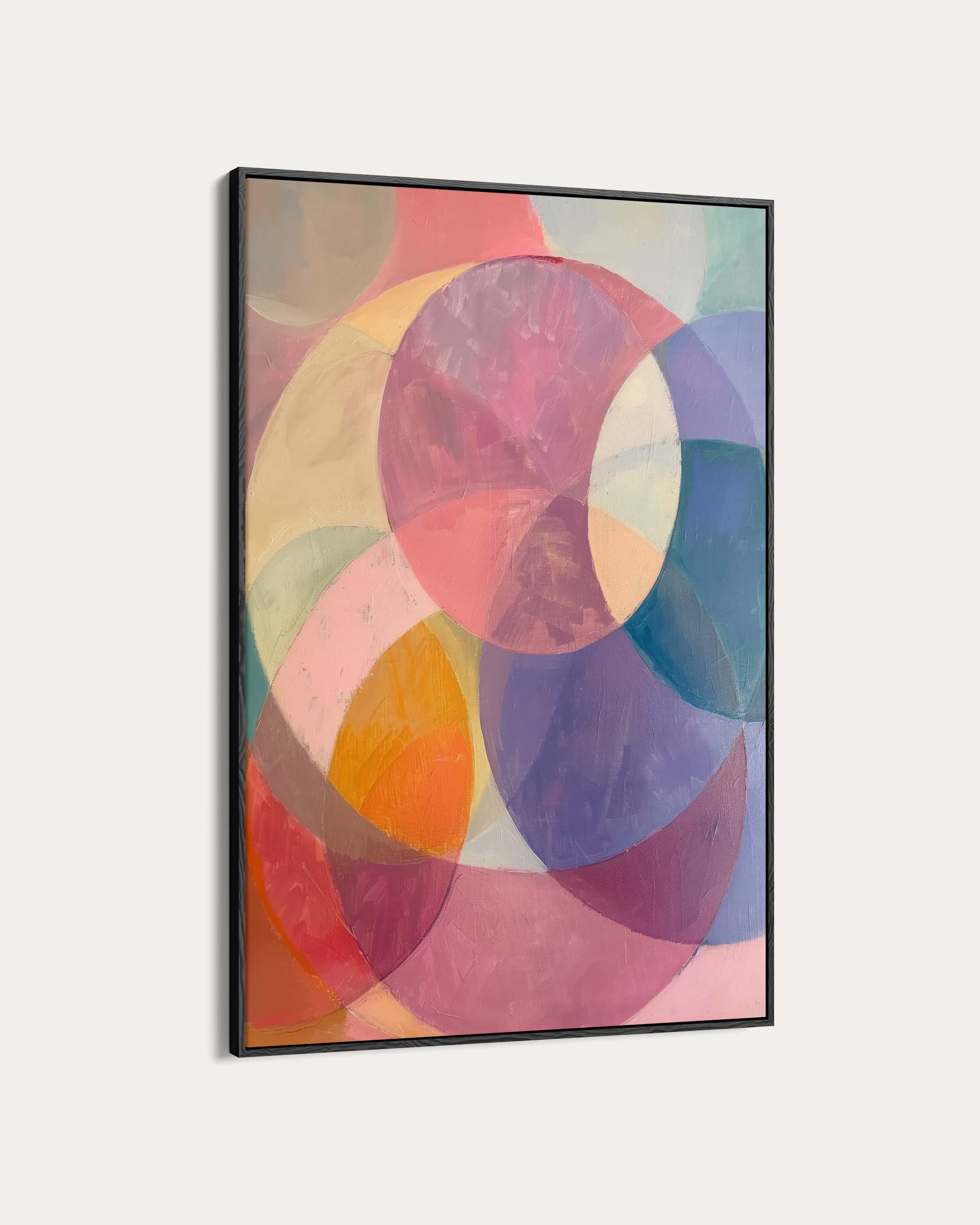 Colourful Circles Wall Art