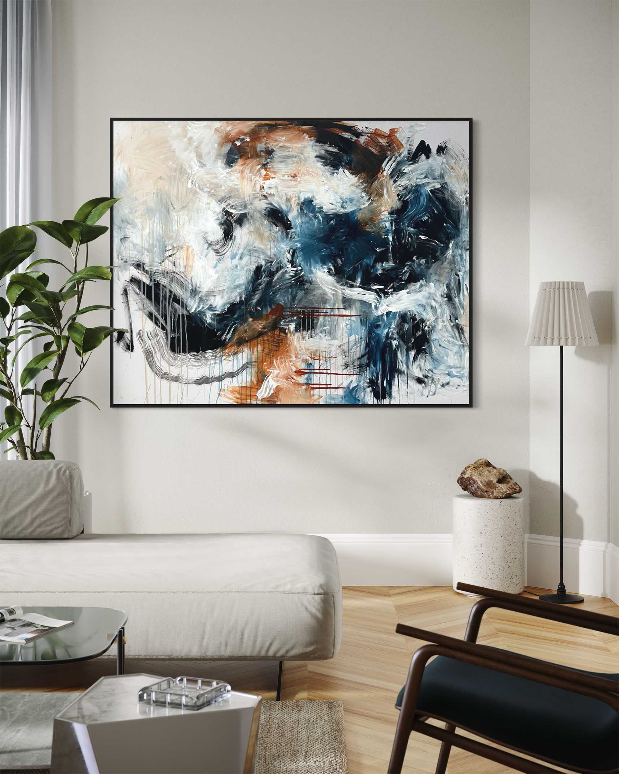 Muted Time | Original Painting | 180x140cm