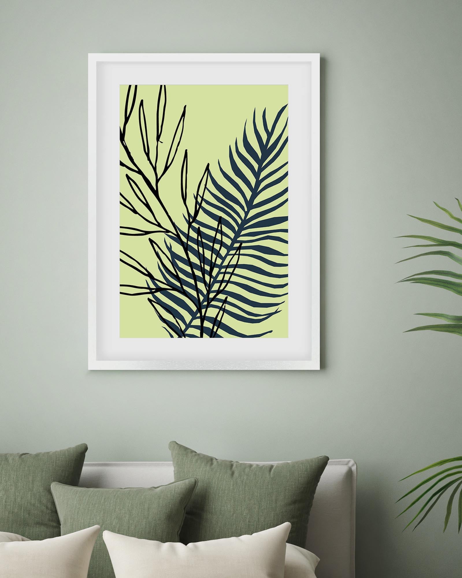Botanical Pop 3 Art Print