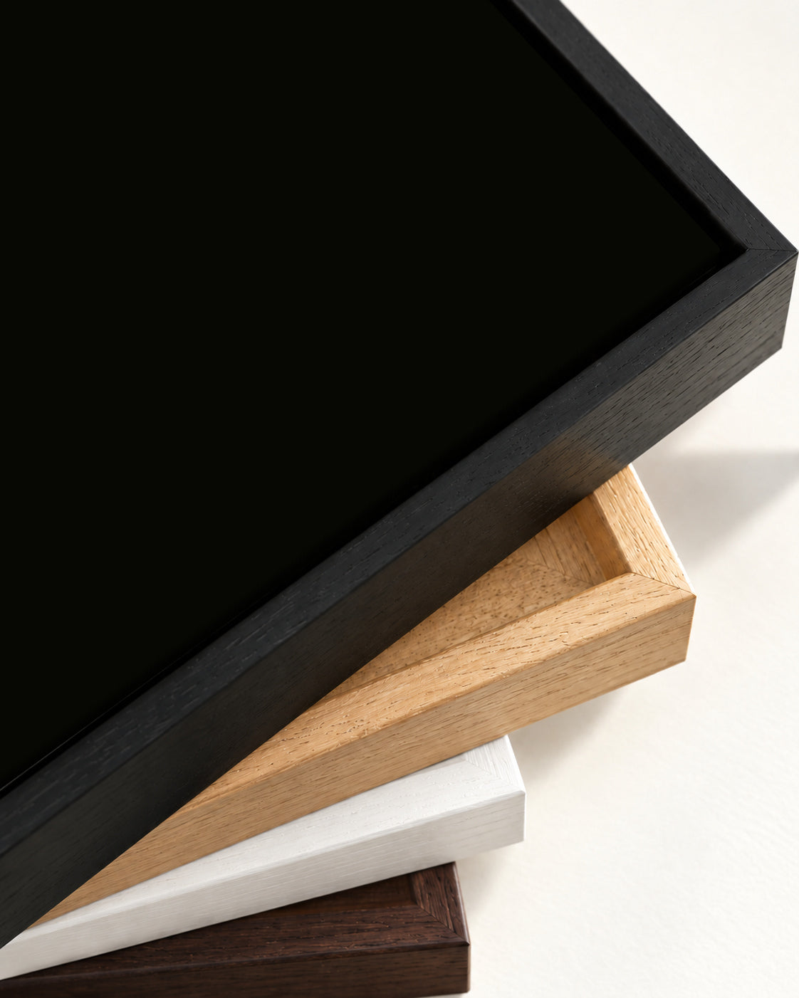 Contemporary Study I Canvas Art — framed canvas corner and wrapped canvas detail