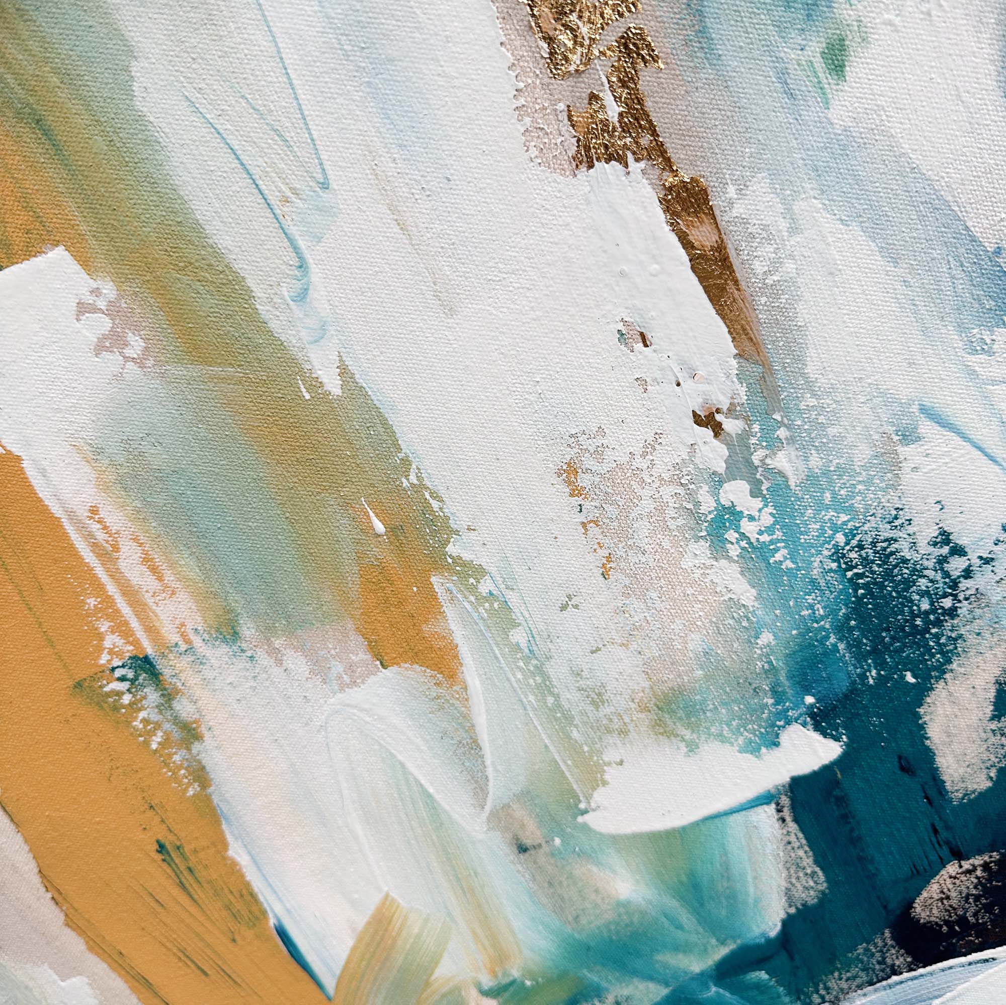 Sieze The Day II - Original Painting-Abstract House