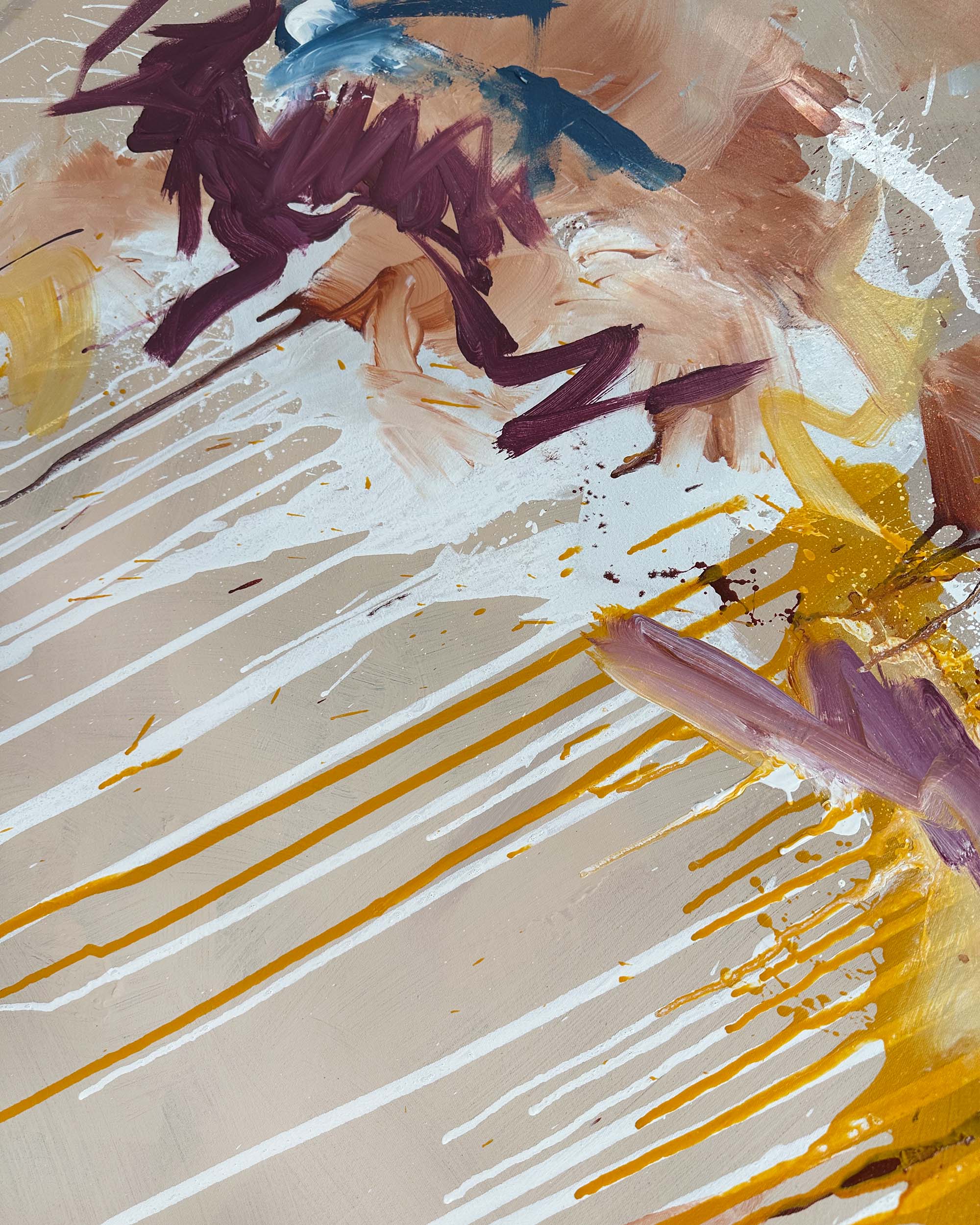 A Guide Through The Unknown | Original Painting | 150x150cm