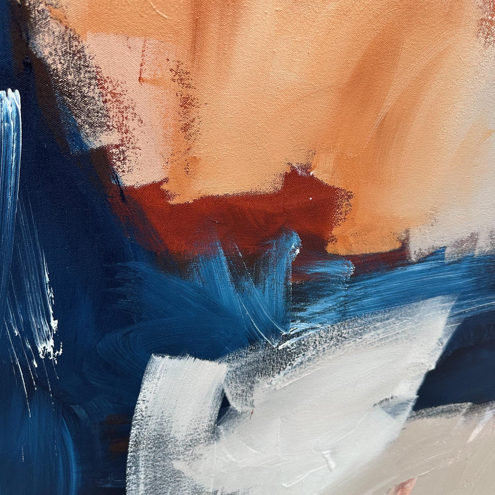 Choosing sides - 150x90cm Original Painting-Abstract House