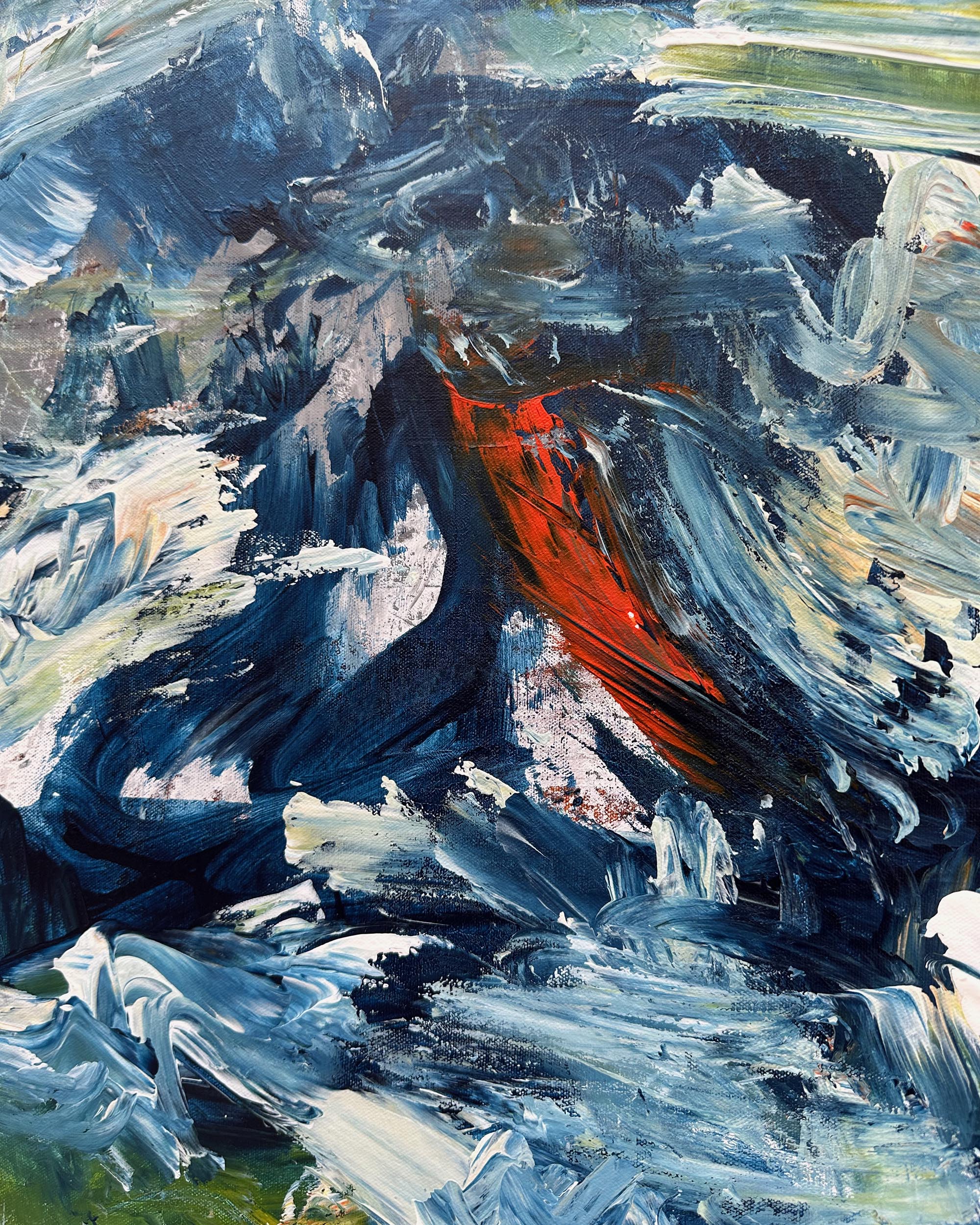 Through The Journey | Original Painting | 150x100cm