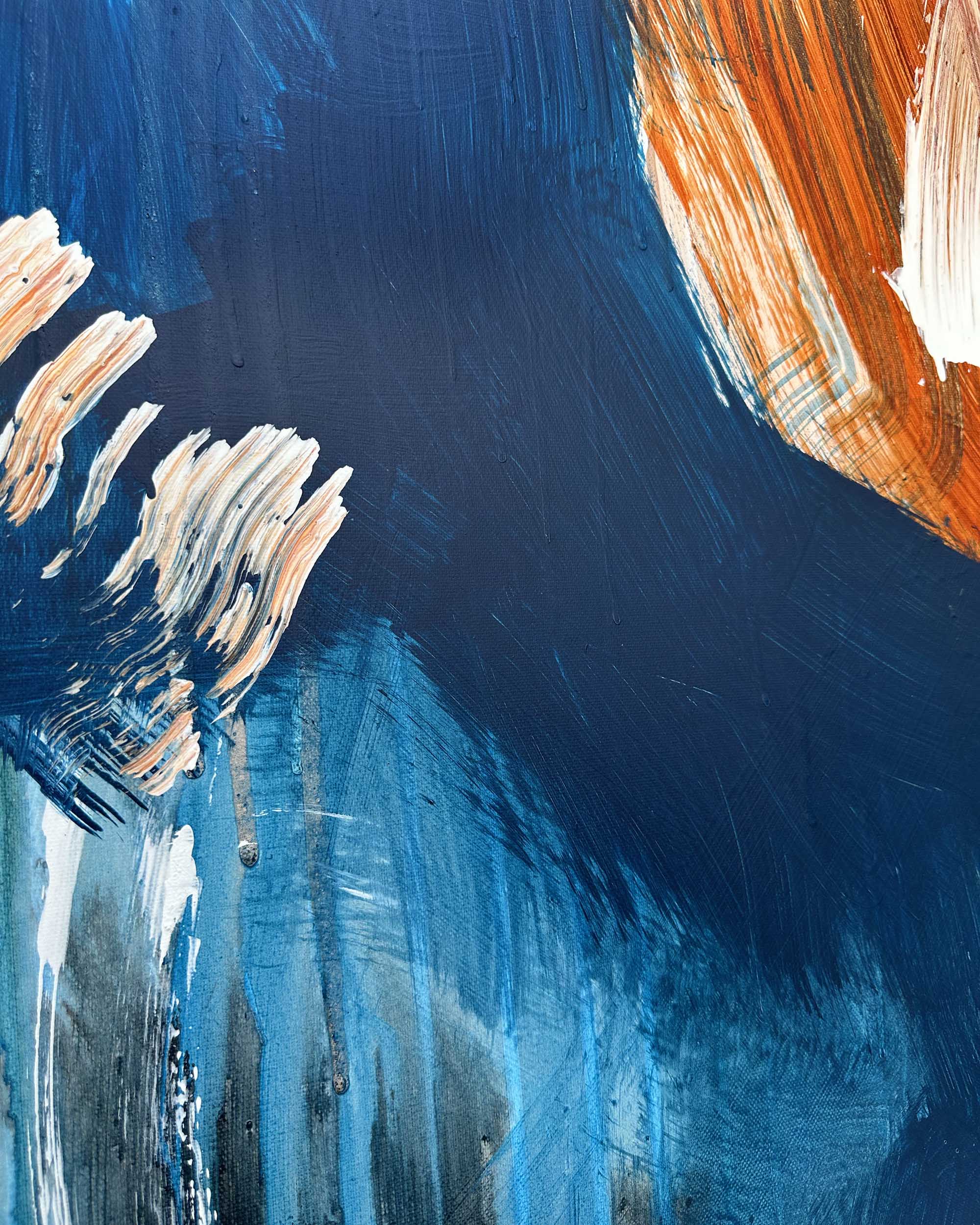 Late Night Reminiscing | Original Painting | 150x100cm