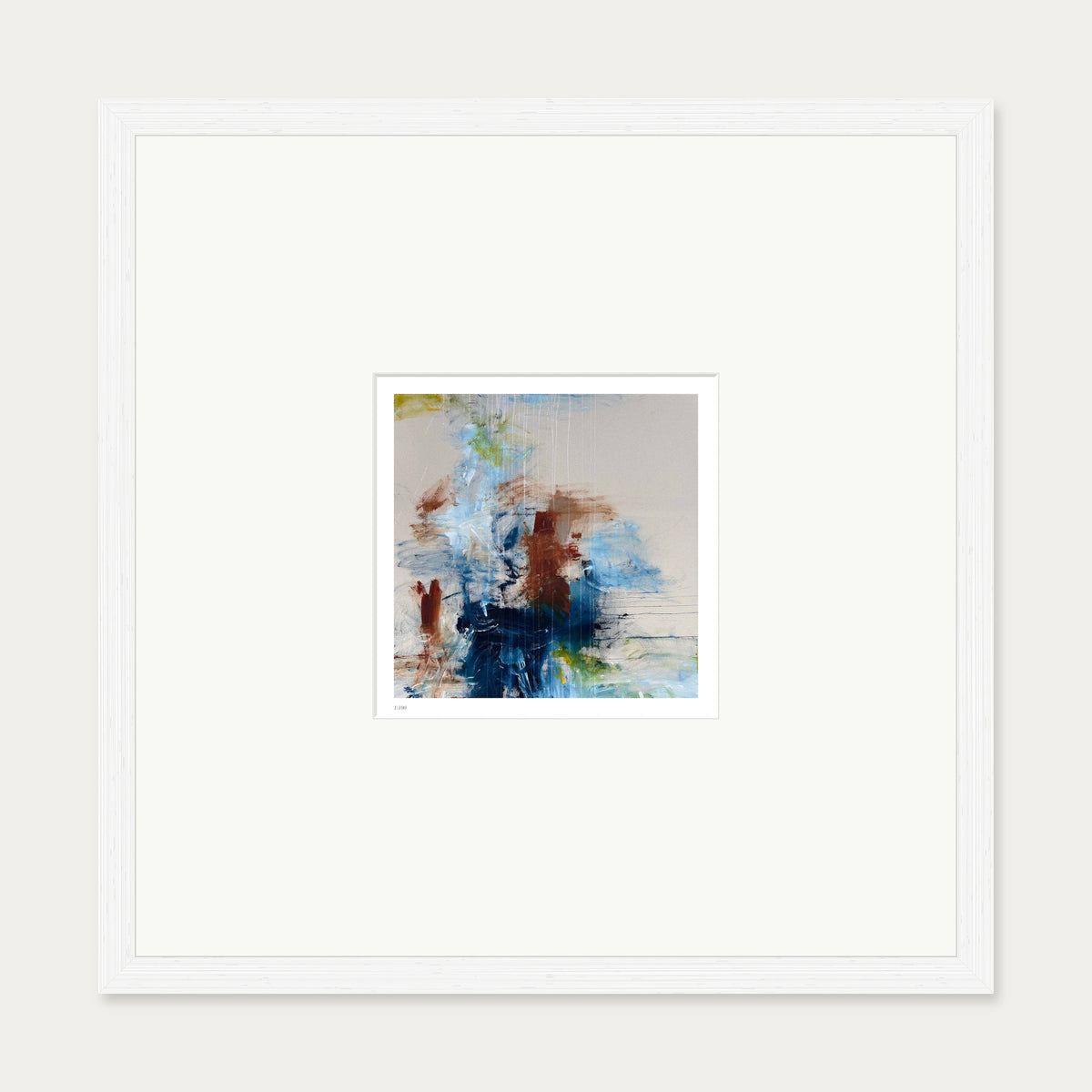 Distant Echo Limited Edition Print — 50 x 50 cm — White Frame