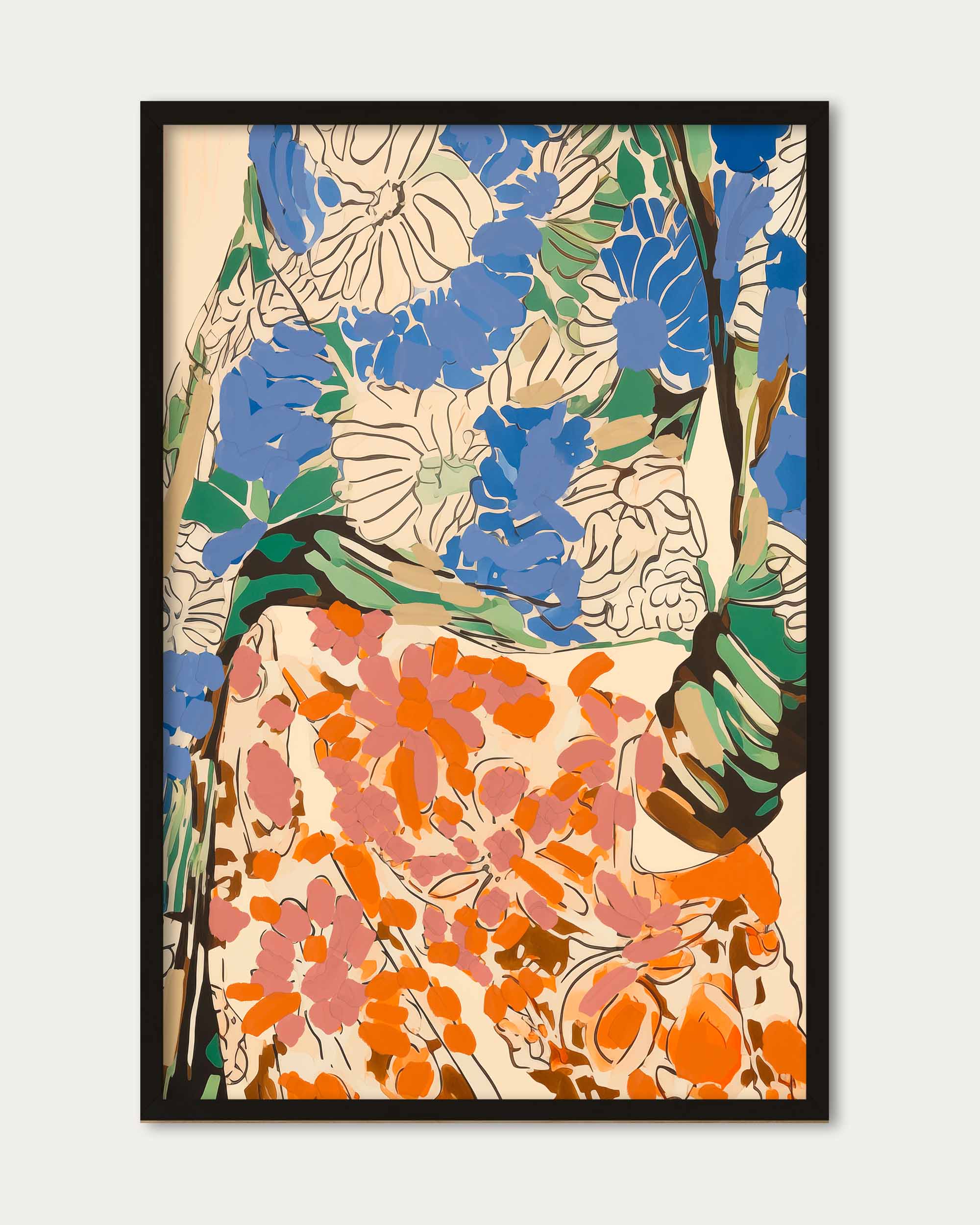 Summer Dress Art Print