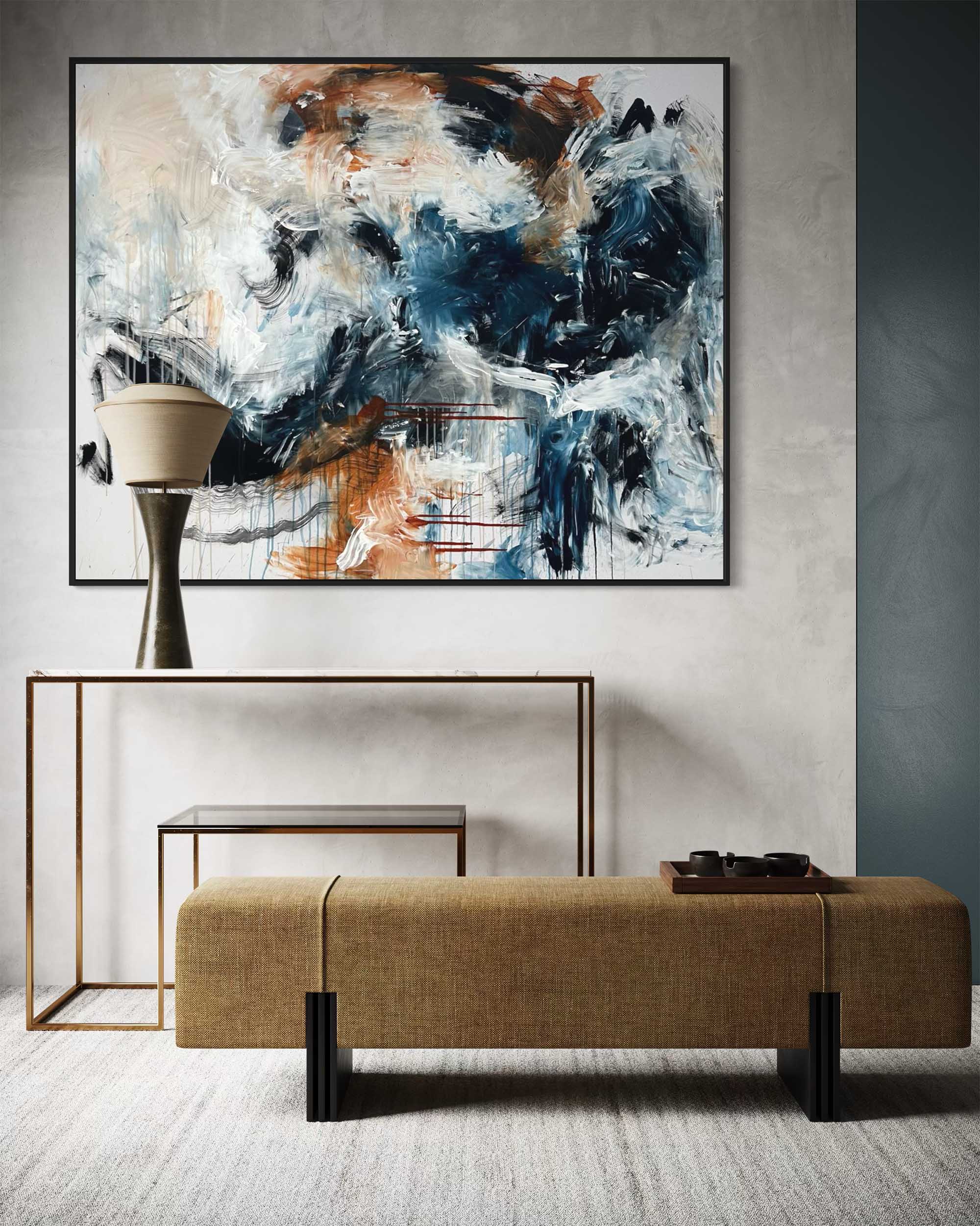 Muted Time | Original Painting | 180x140cm