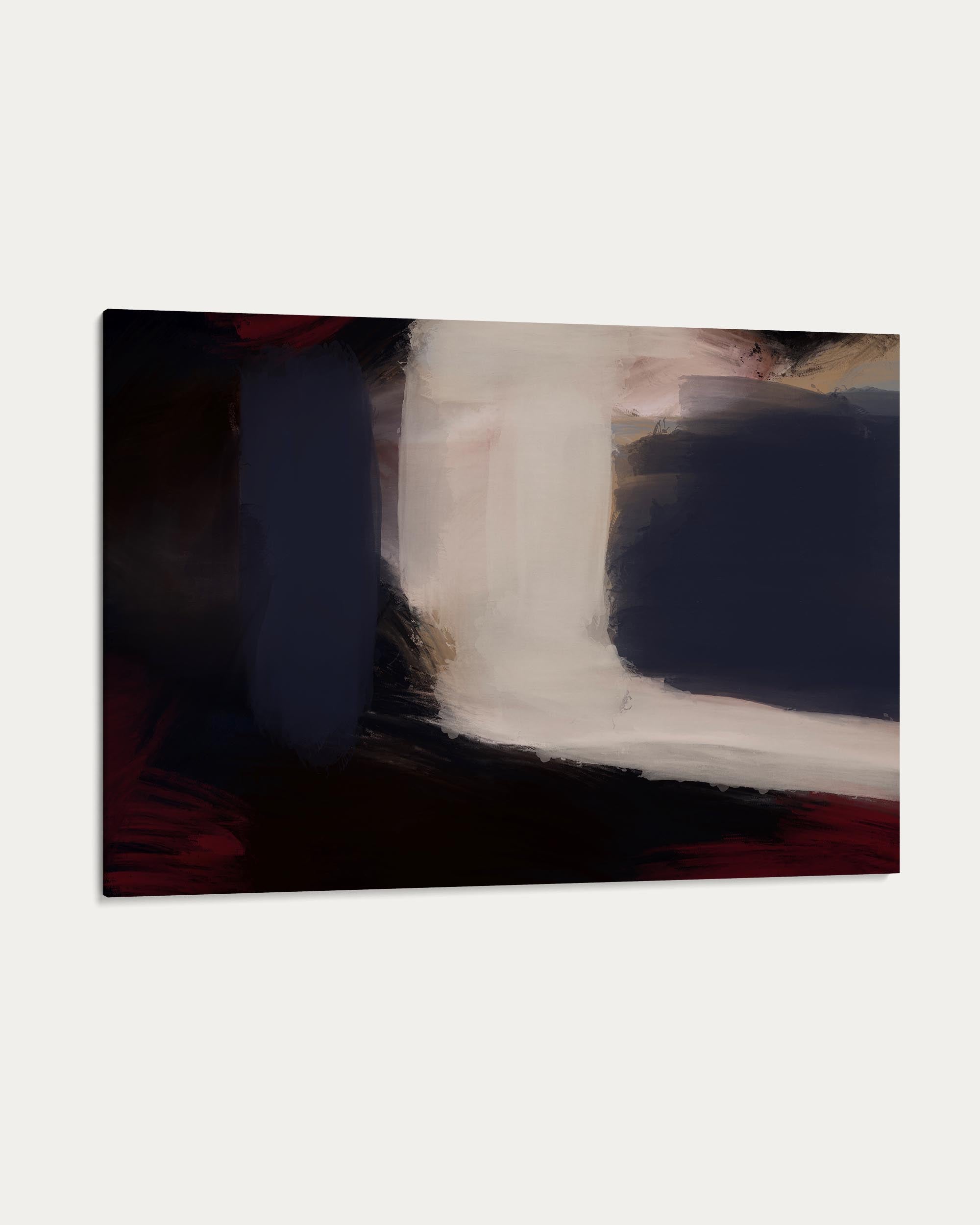 Fading Crimson Canvas Art