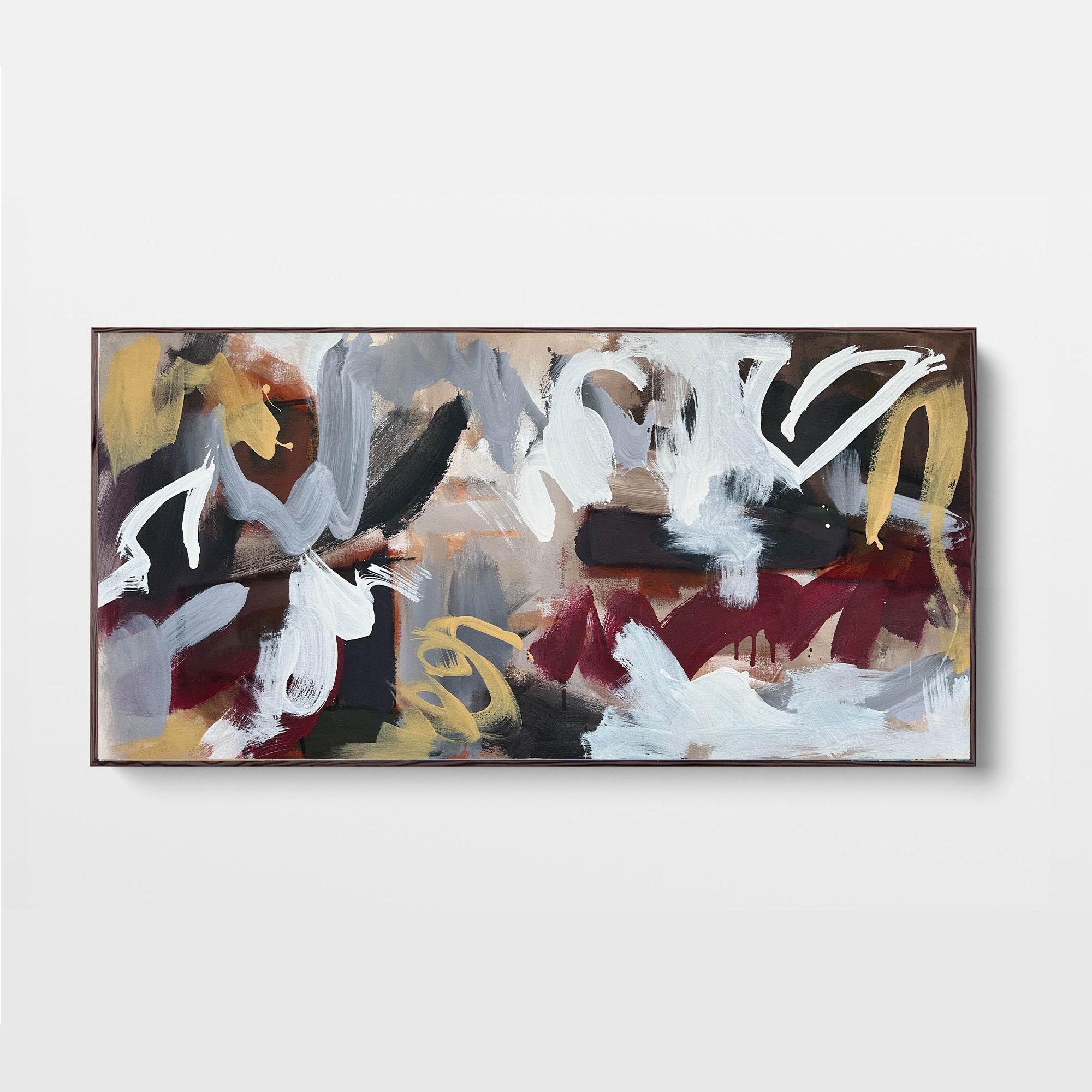 A View From The Top | Original Painting | 100x50cm