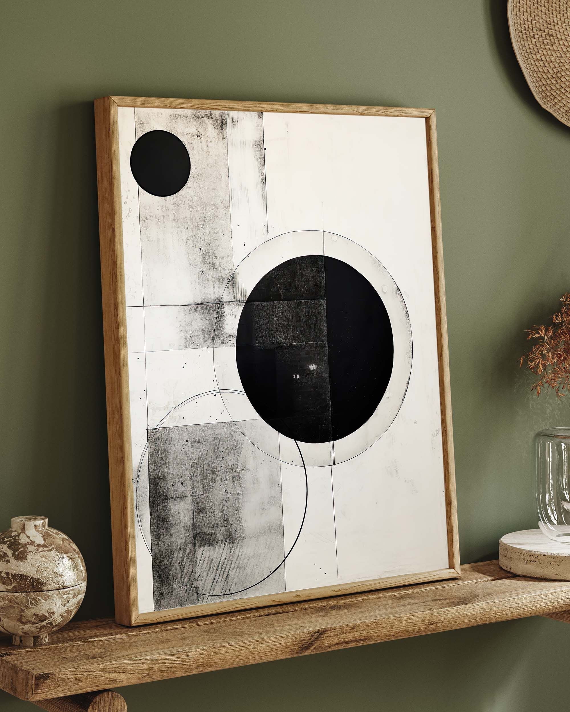 Constructive Drawings Art Print