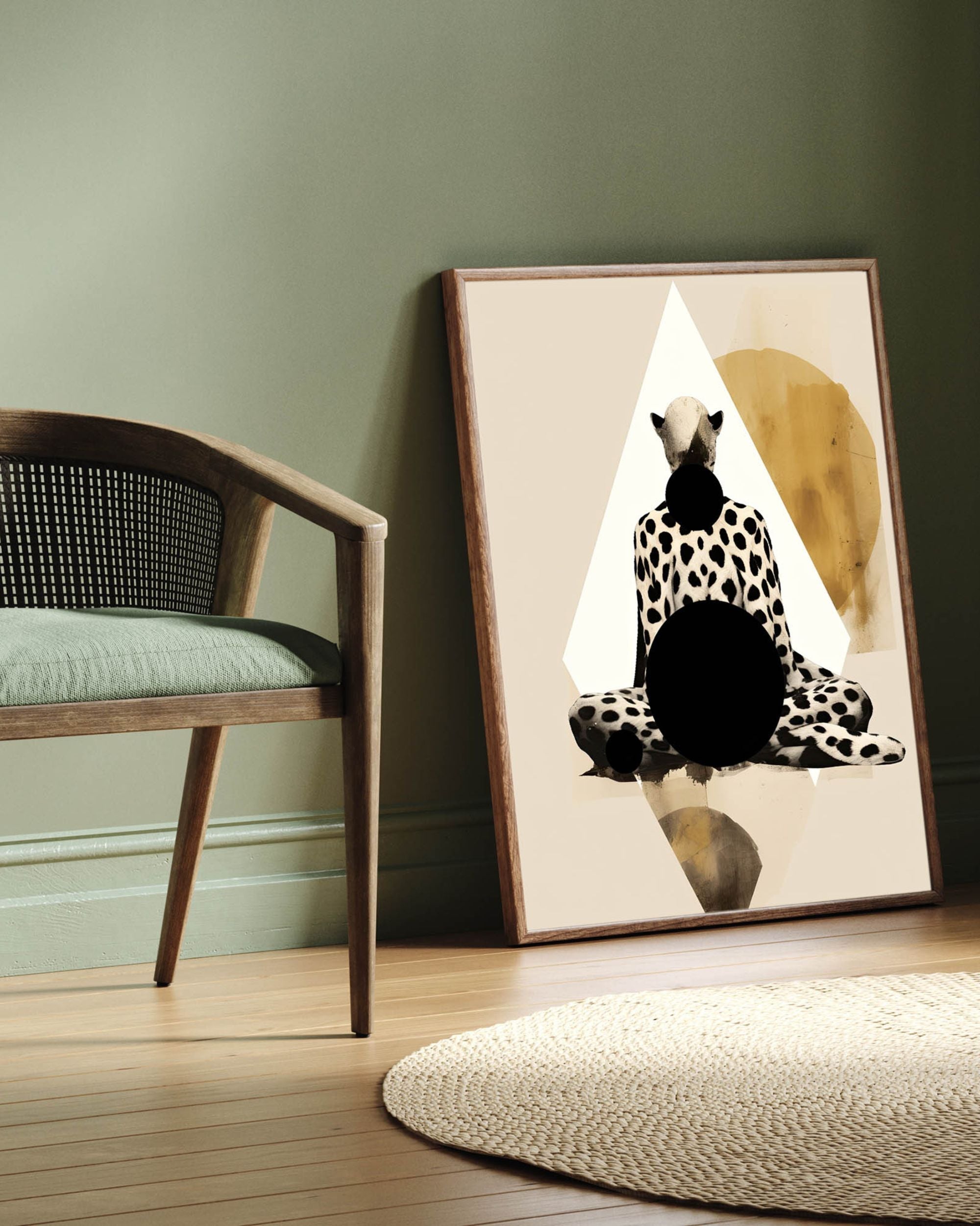 Chenille Abstract Art Print