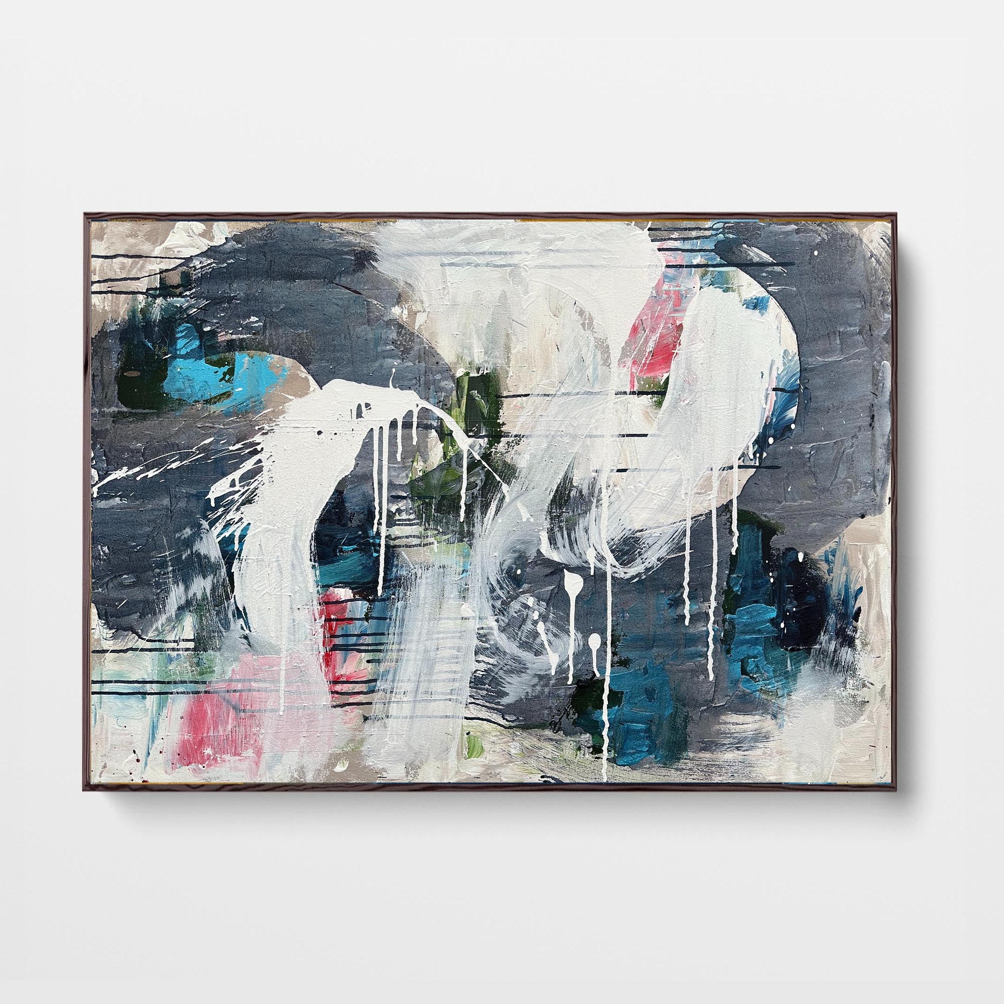 Communicate II | Original Painting | 100x70cm