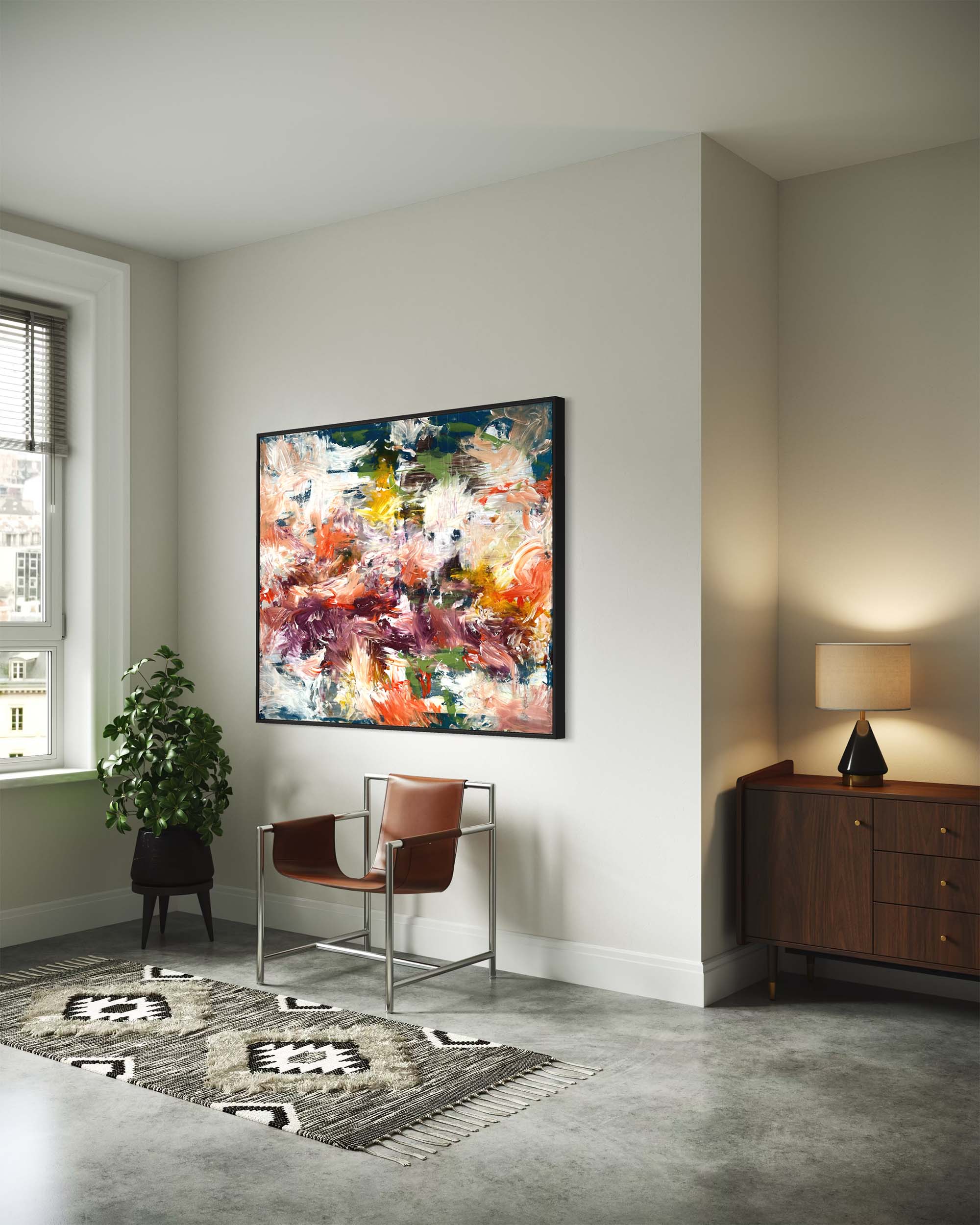 Autumn Garden | Original Painting | 150x120cm