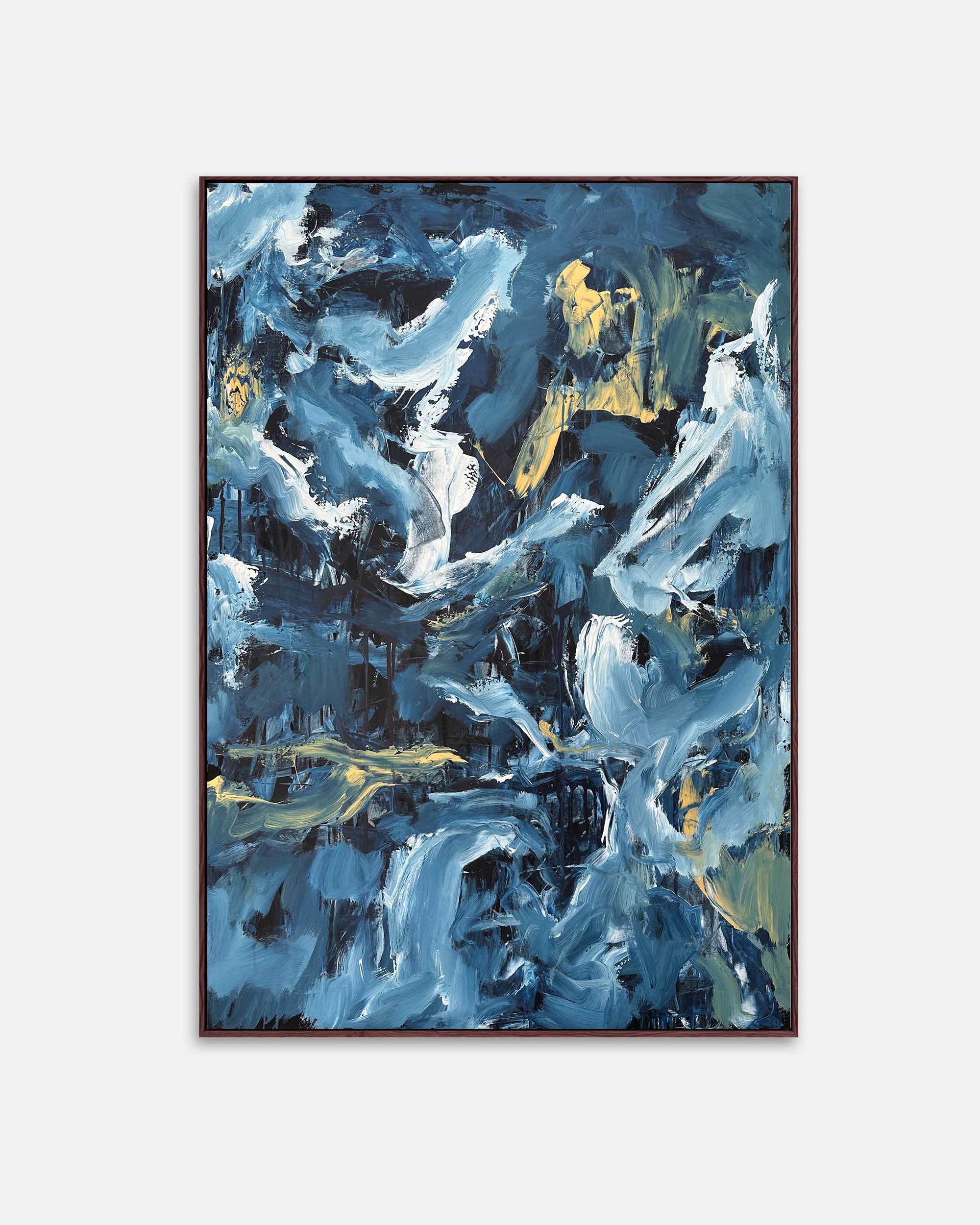 Underneath The Starlit Sky | Diptych Original Paintings | 200x150cm