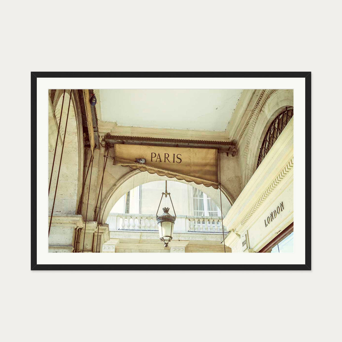 From Paris With Love Poster — 70 x 100 cm — Black Frame