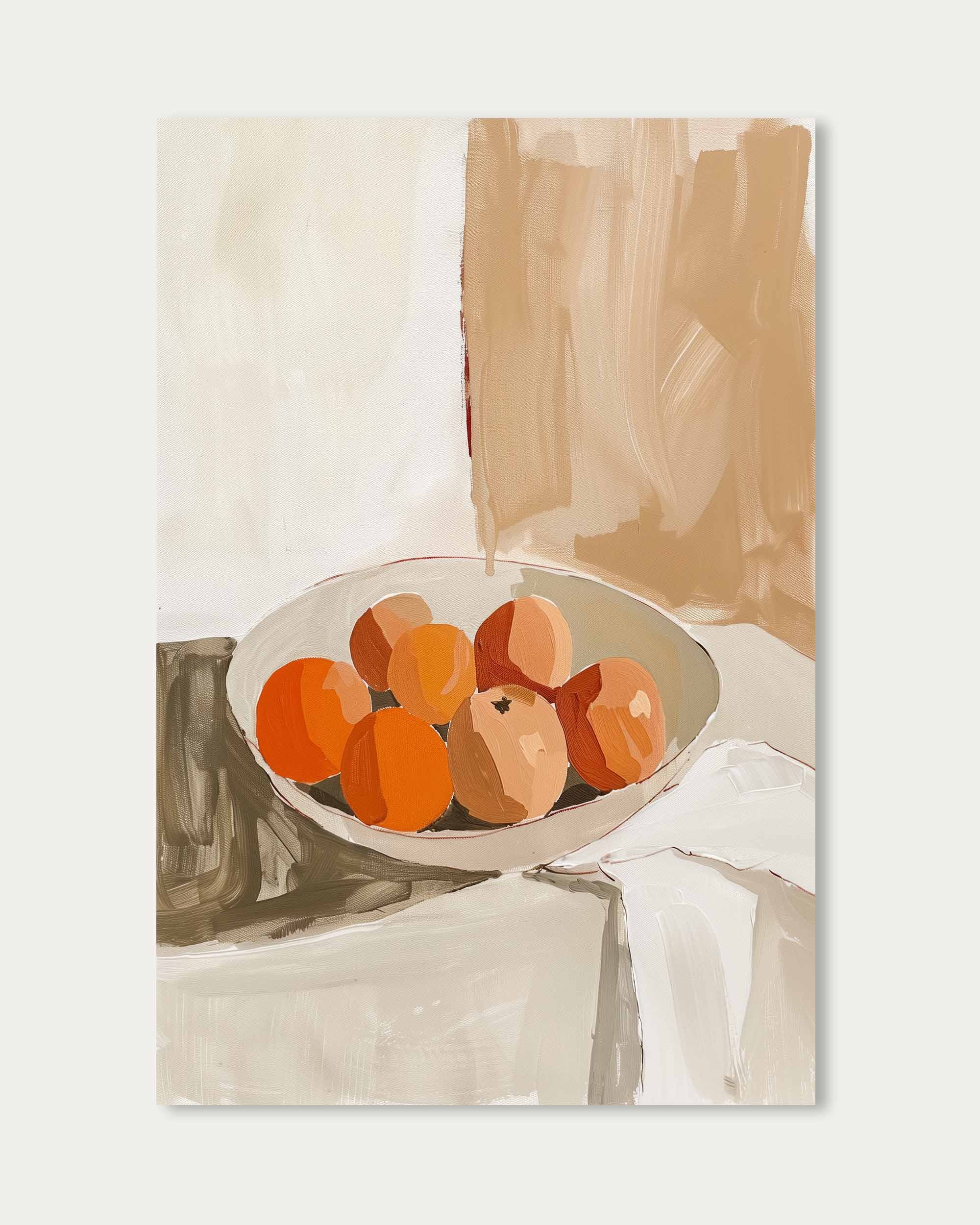 Peach Wall Art Print