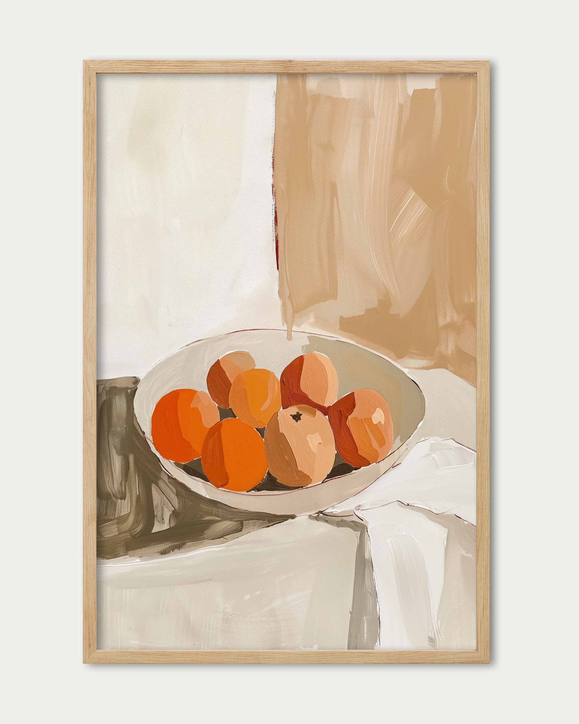 Peach Wall Art Print