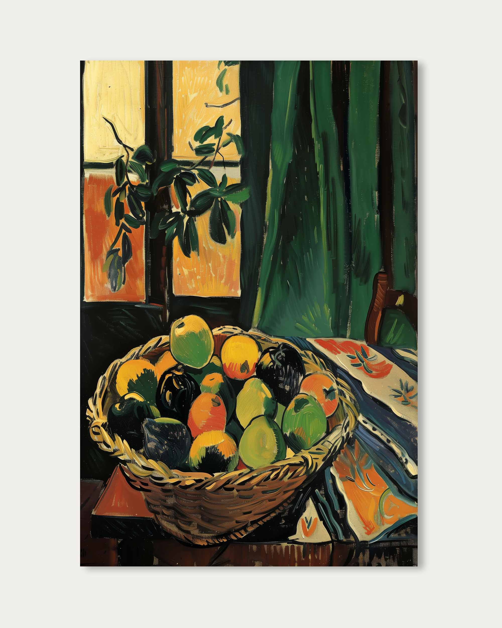 Fruit Basket II Wall Art Print