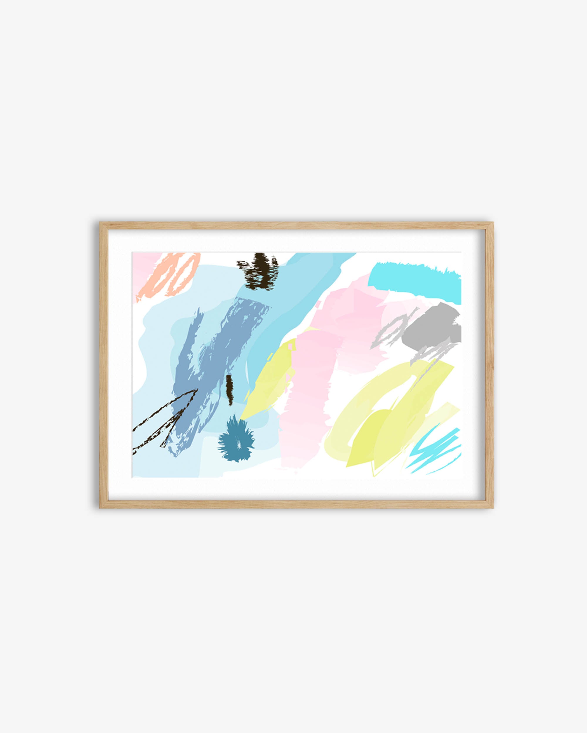Colourful Illustration Art Print